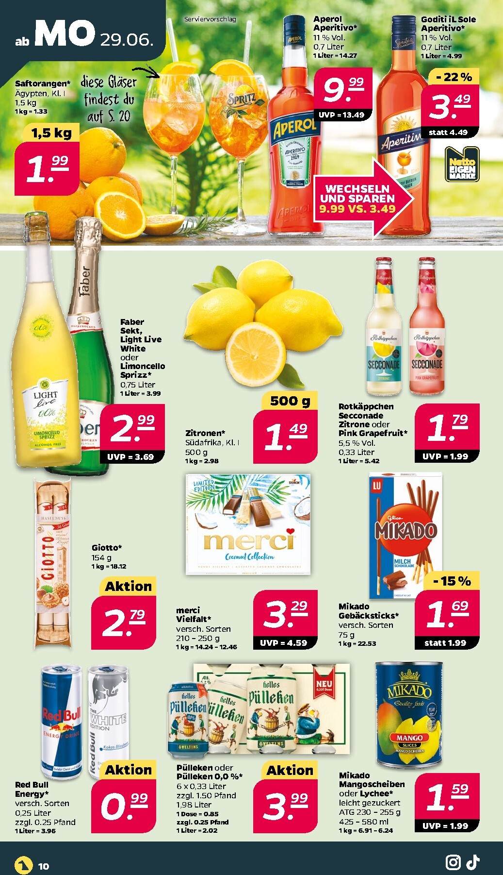 netto - Netto Prospekt nächste Woche – von Montag 29.06.2026 bis Samstag 04.07.2026 - page: 10