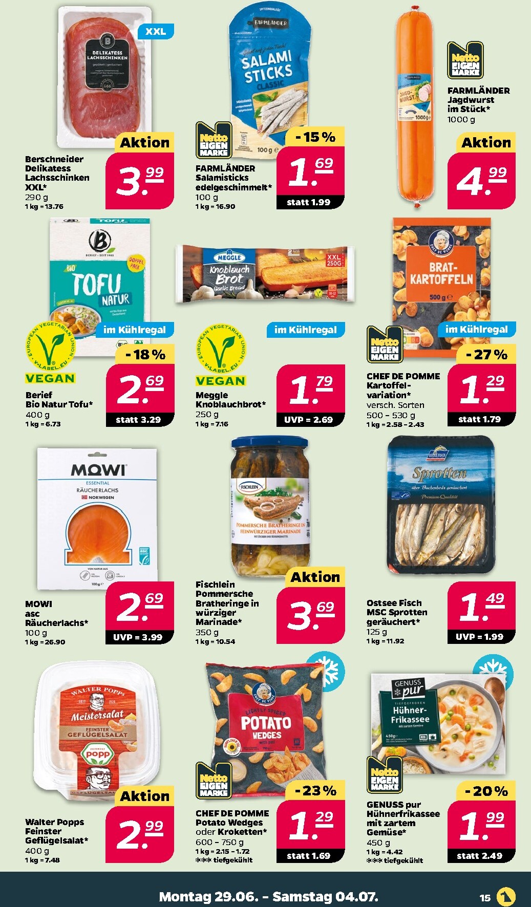 netto - Netto Prospekt nächste Woche – von Montag 29.06.2026 bis Samstag 04.07.2026 - page: 15