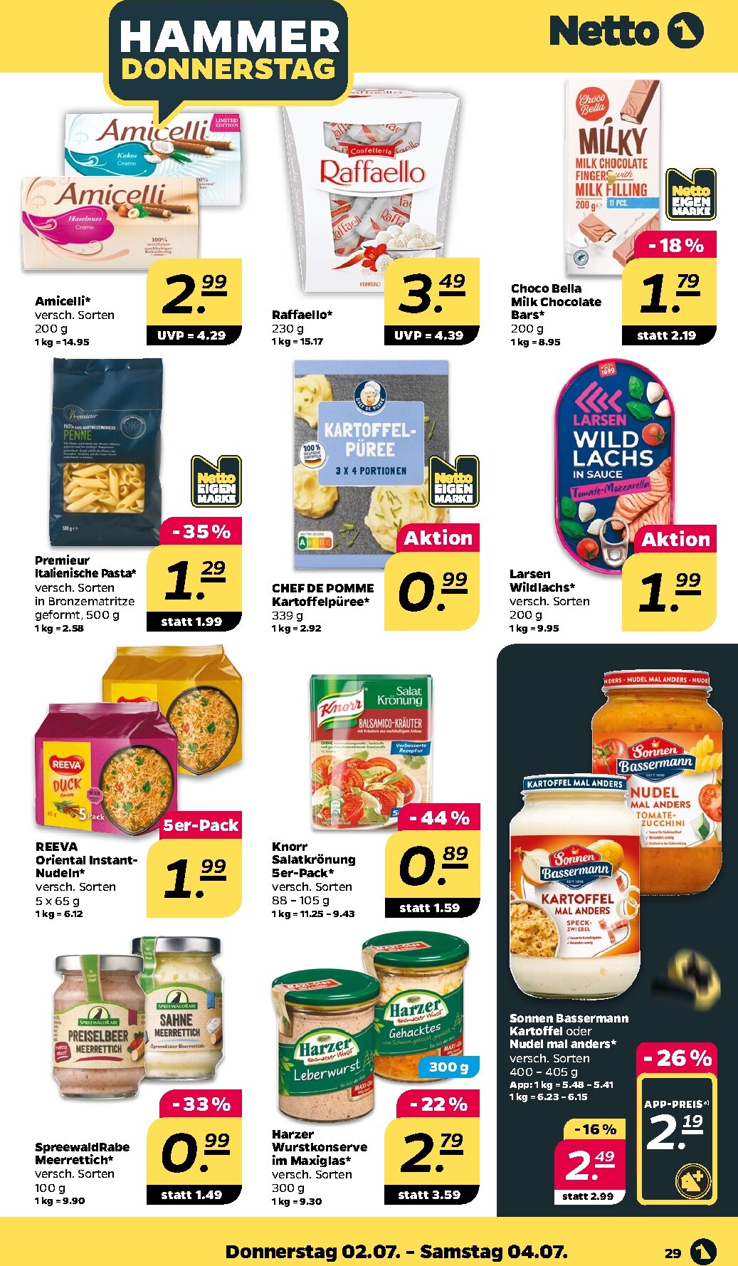 netto - Netto Prospekt nächste Woche – von Montag 29.06.2026 bis Samstag 04.07.2026 - page: 33