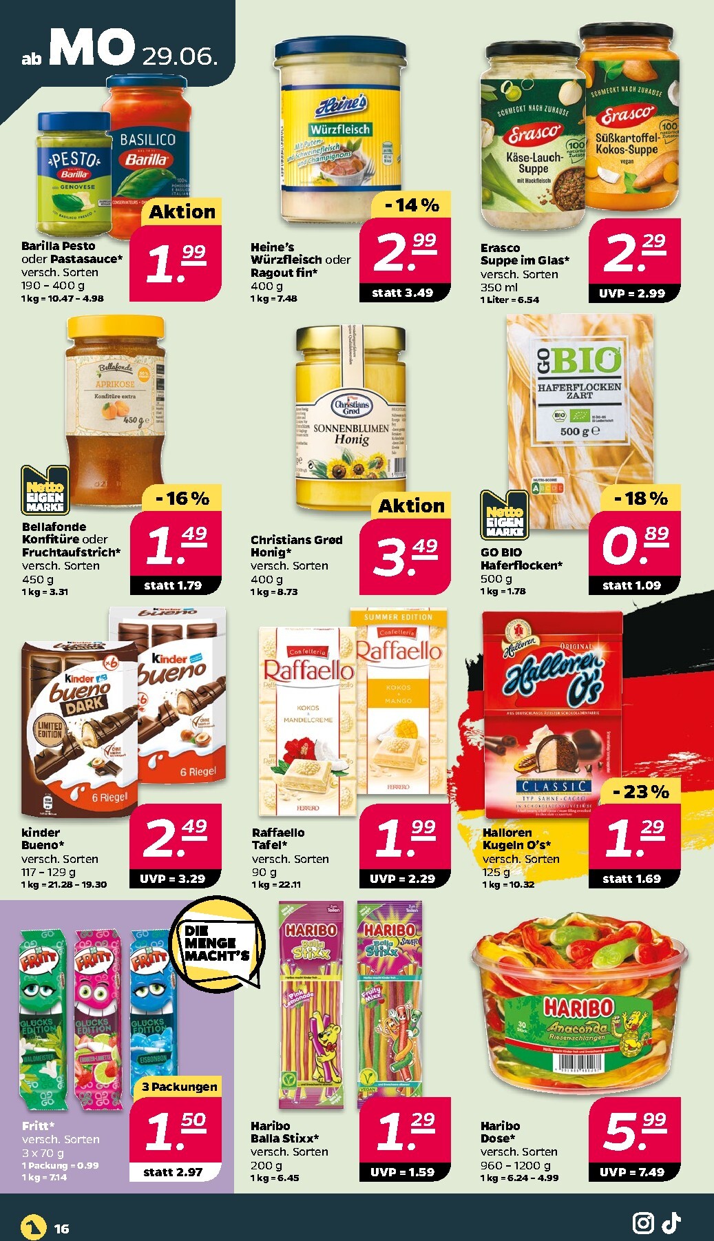 netto - Netto Prospekt nächste Woche – von Montag 29.06.2026 bis Samstag 04.07.2026 - page: 16