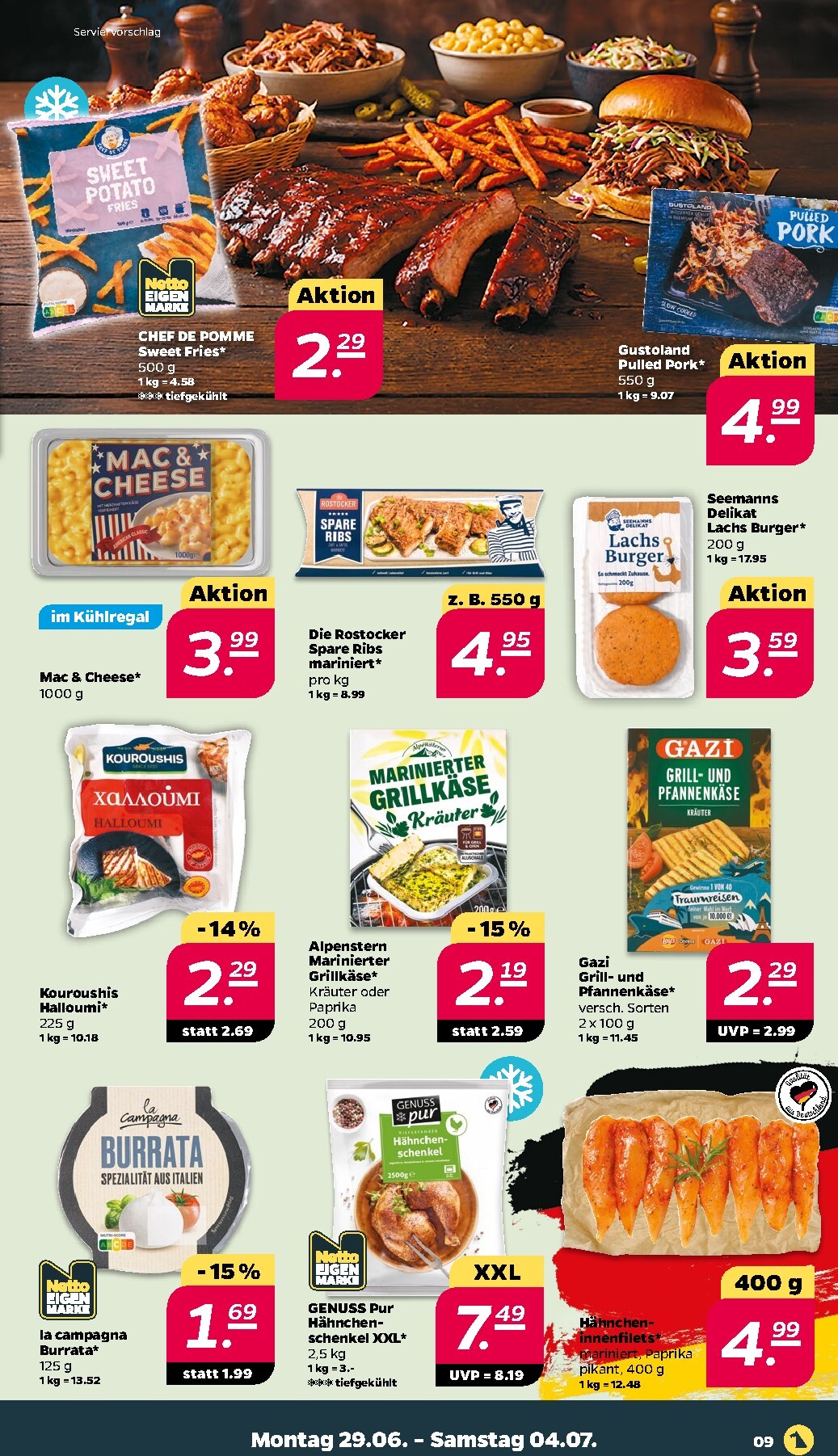 netto - Netto Prospekt nächste Woche – von Montag 29.06.2026 bis Samstag 04.07.2026 - page: 9