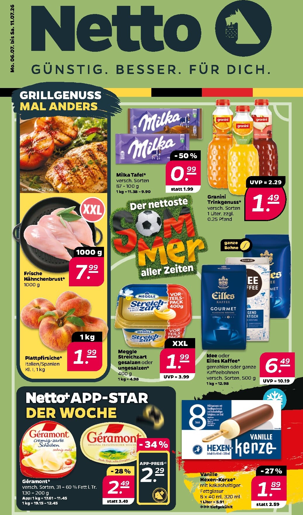 netto - Netto Prospekt nächste Woche – von Montag 06.07.2026 bis Samstag 11.07.2026