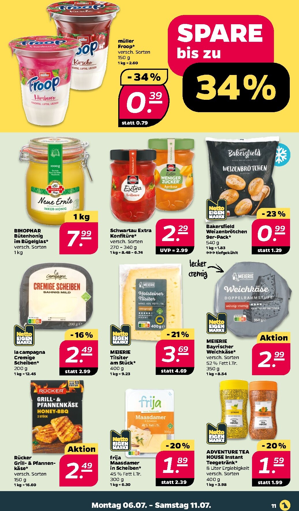 netto - Netto Prospekt nächste Woche – von Montag 06.07.2026 bis Samstag 11.07.2026 - page: 11