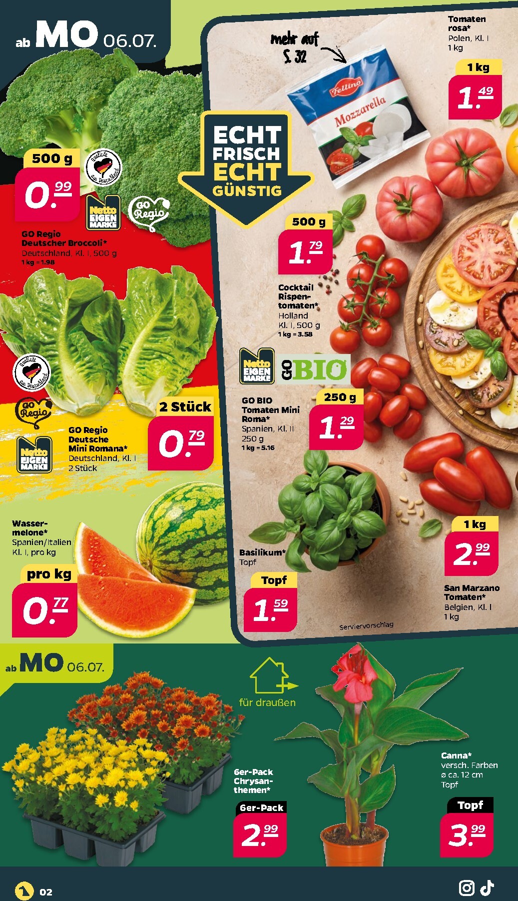 netto - Netto Prospekt nächste Woche – von Montag 06.07.2026 bis Samstag 11.07.2026 - page: 2
