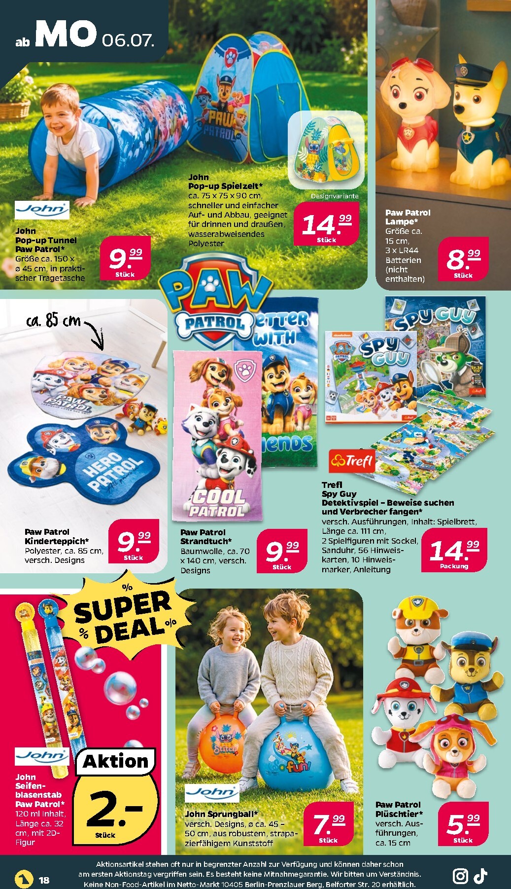 netto - Netto Prospekt nächste Woche – von Montag 06.07.2026 bis Samstag 11.07.2026 - page: 18
