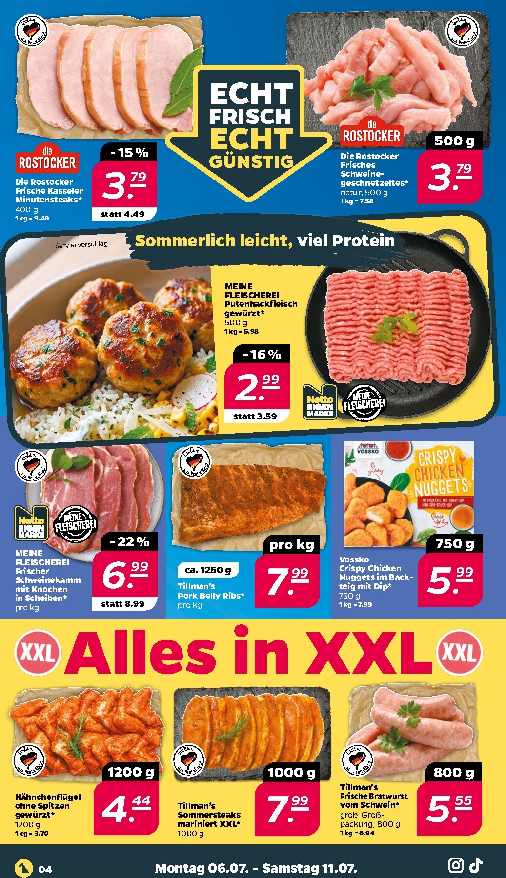 netto - Netto Prospekt nächste Woche – von Montag 06.07.2026 bis Samstag 11.07.2026 - page: 4