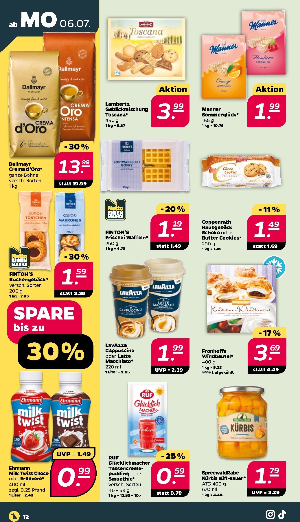 netto - Netto Prospekt nächste Woche – von Montag 06.07.2026 bis Samstag 11.07.2026 - page: 12