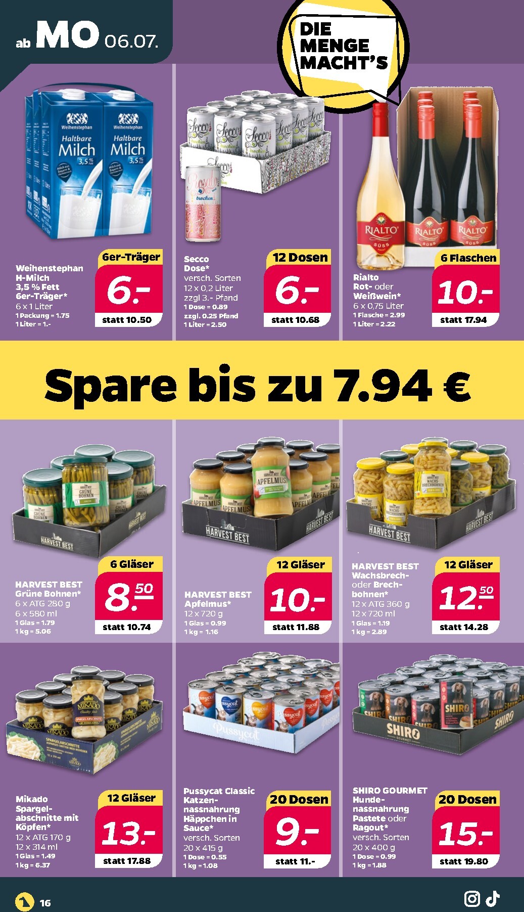 netto - Netto Prospekt nächste Woche – von Montag 06.07.2026 bis Samstag 11.07.2026 - page: 16