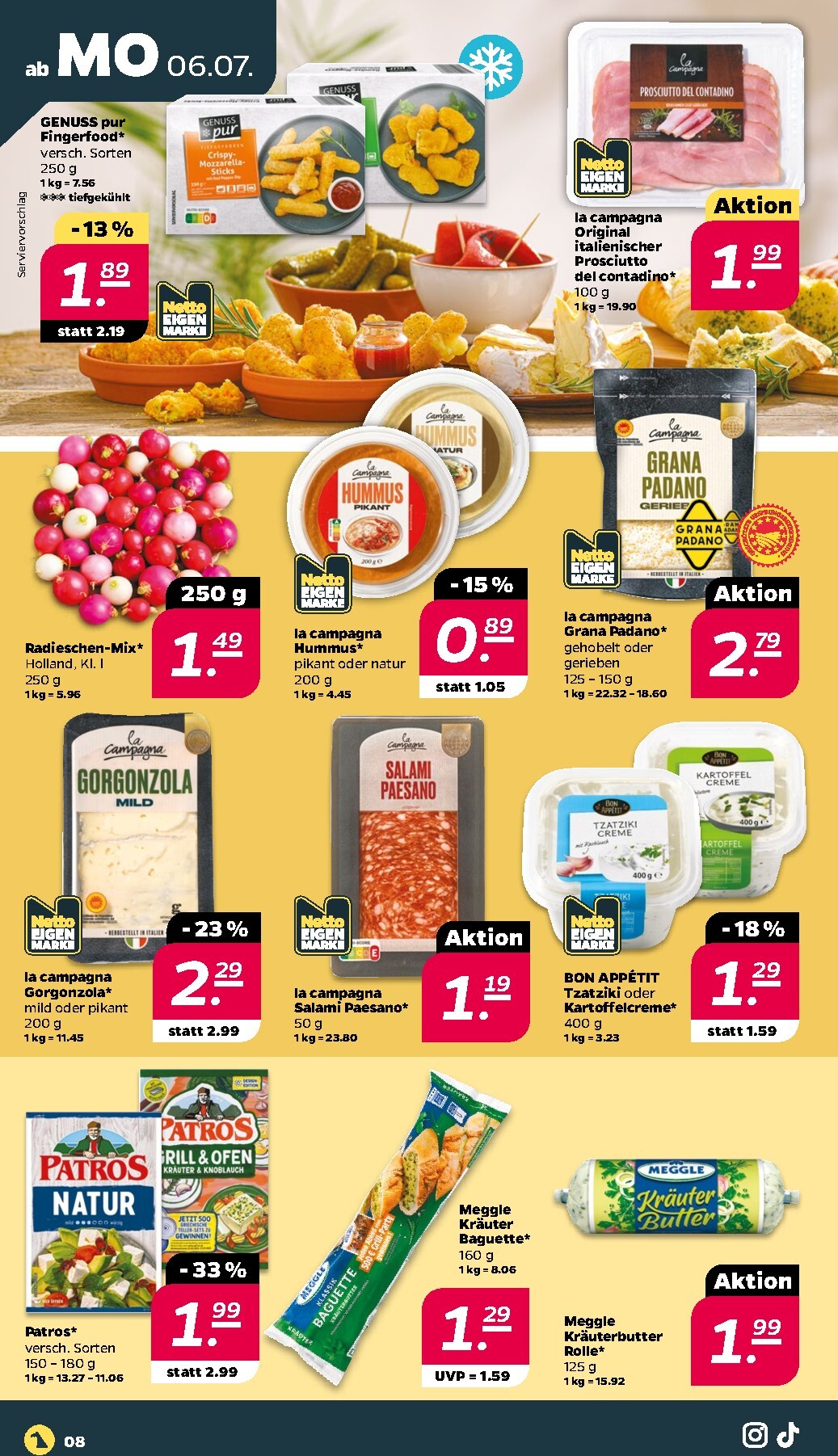 netto - Netto Prospekt nächste Woche – von Montag 06.07.2026 bis Samstag 11.07.2026 - page: 8