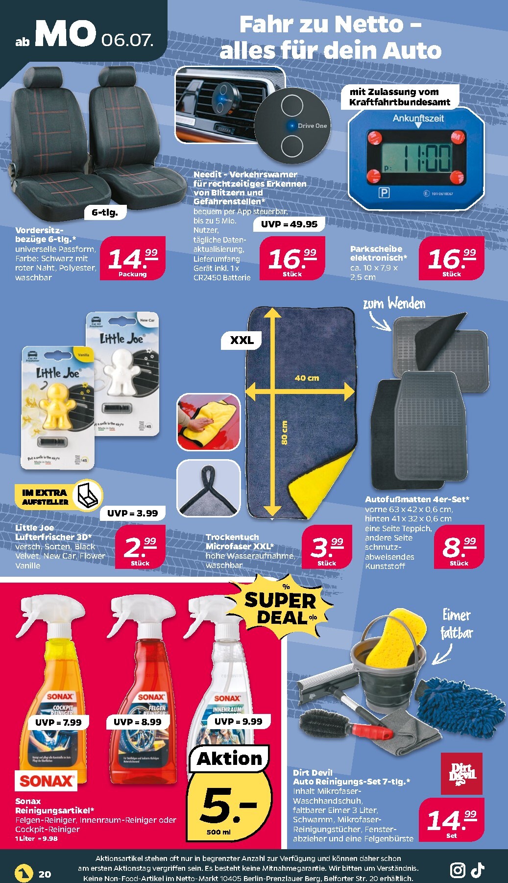 netto - Netto Prospekt nächste Woche – von Montag 06.07.2026 bis Samstag 11.07.2026 - page: 20
