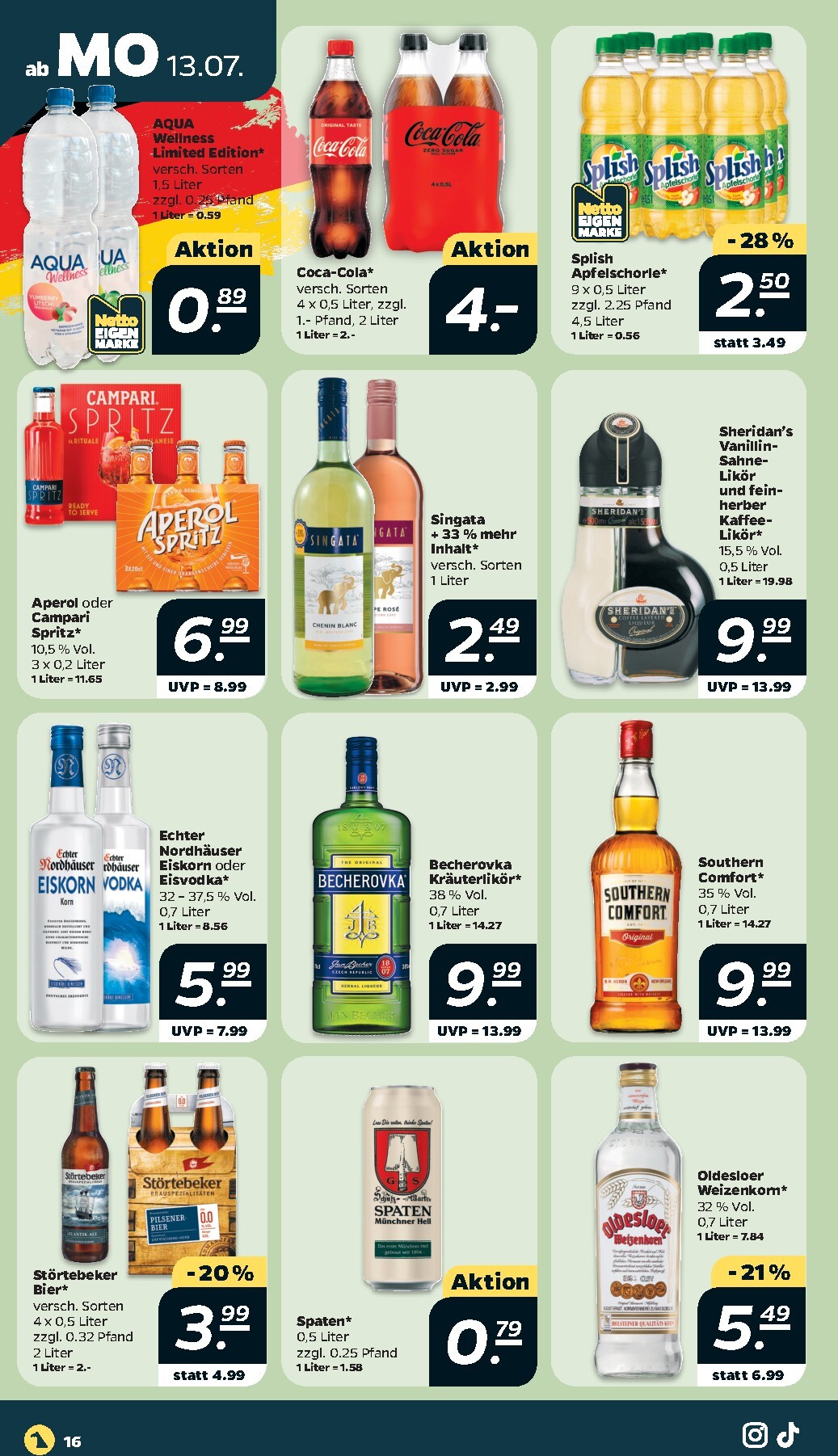 netto - Netto Prospekt nächste Woche – von Montag 13.07.2026 bis Samstag 18.07.2026 - page: 16