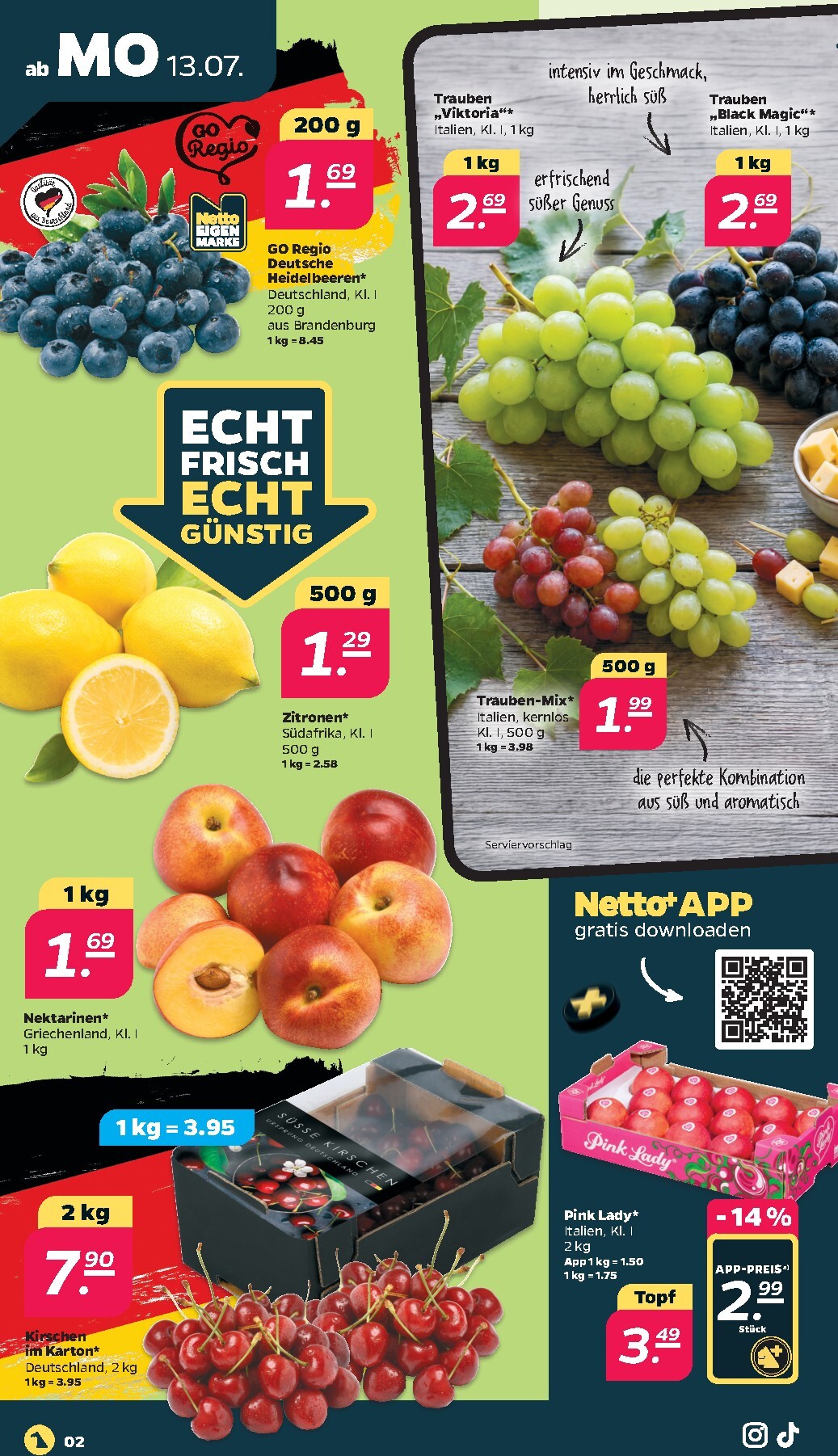 netto - Netto Prospekt nächste Woche – von Montag 13.07.2026 bis Samstag 18.07.2026 - page: 2