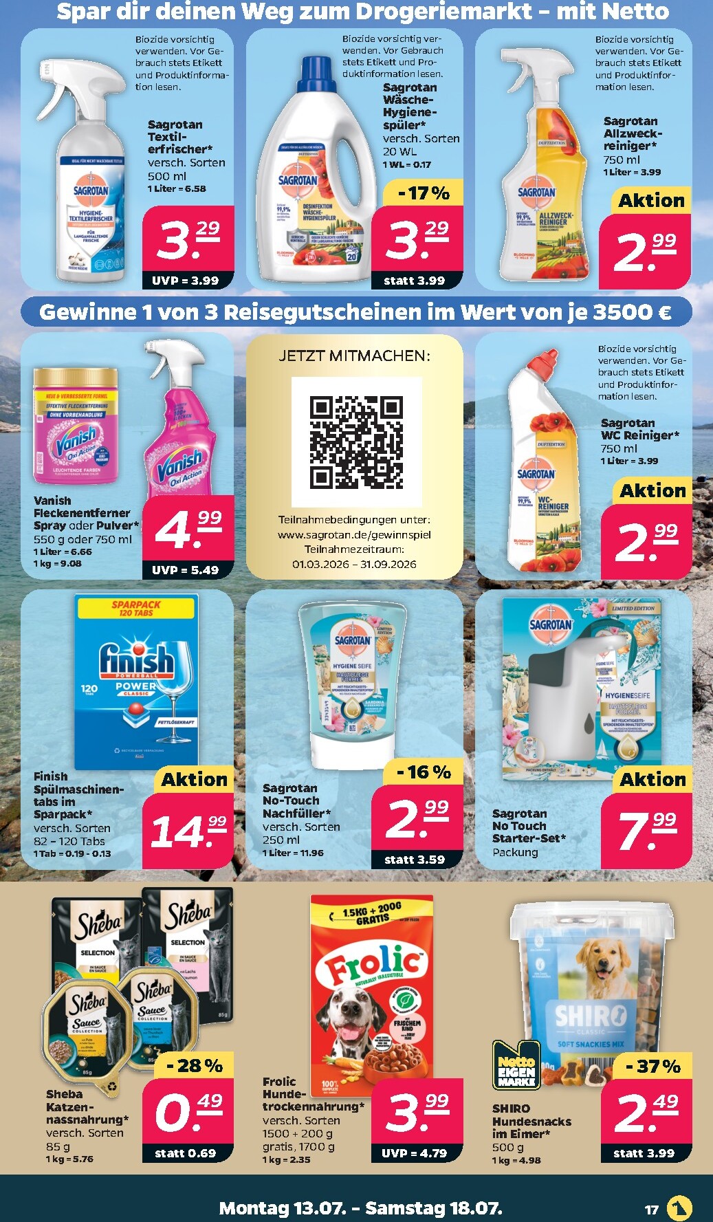 netto - Netto Prospekt nächste Woche – von Montag 13.07.2026 bis Samstag 18.07.2026 - page: 17
