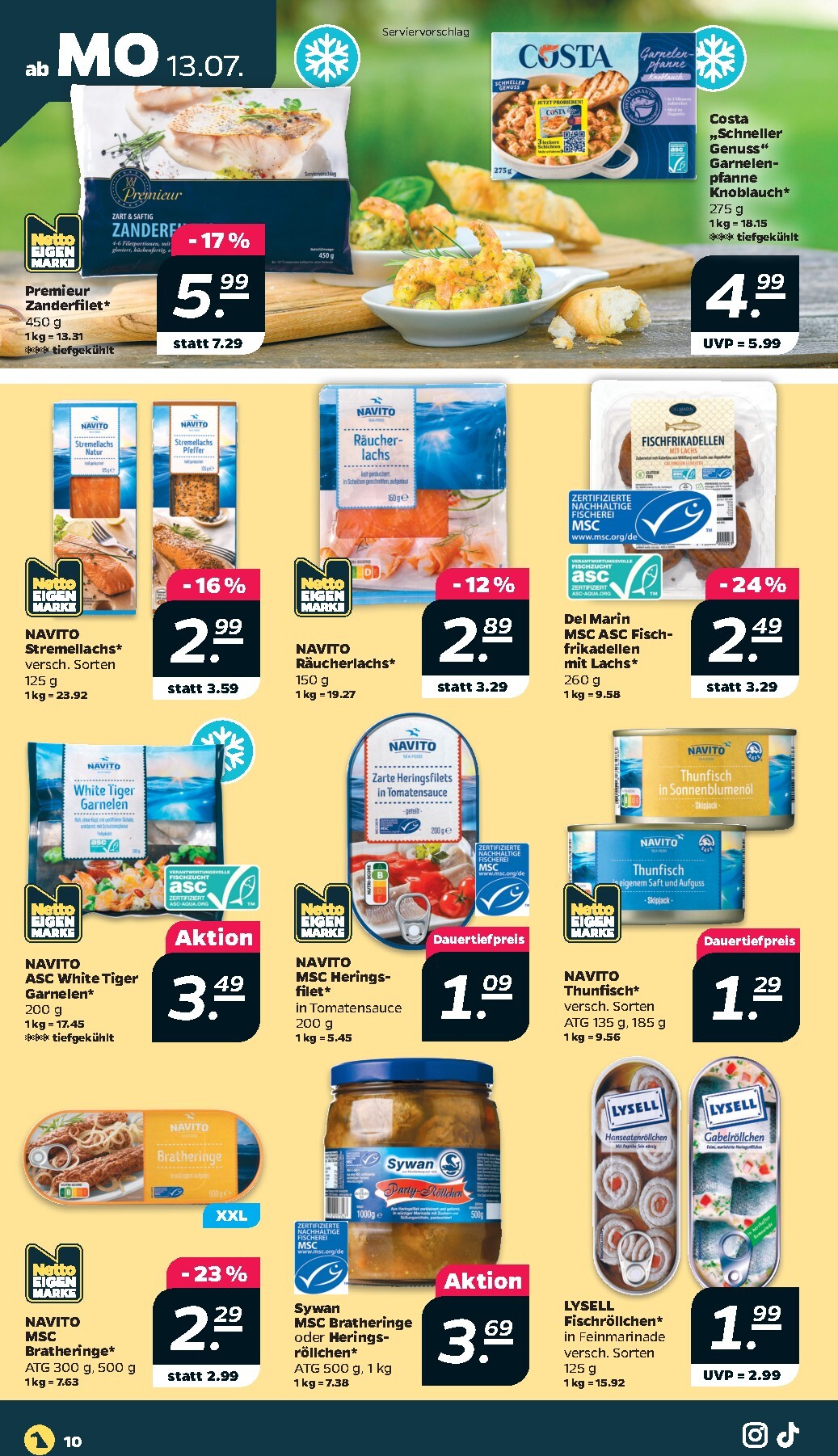 netto - Netto Prospekt nächste Woche – von Montag 13.07.2026 bis Samstag 18.07.2026 - page: 10