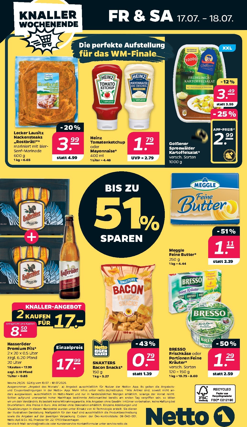 netto - Netto Prospekt nächste Woche – von Montag 13.07.2026 bis Samstag 18.07.2026 - page: 36