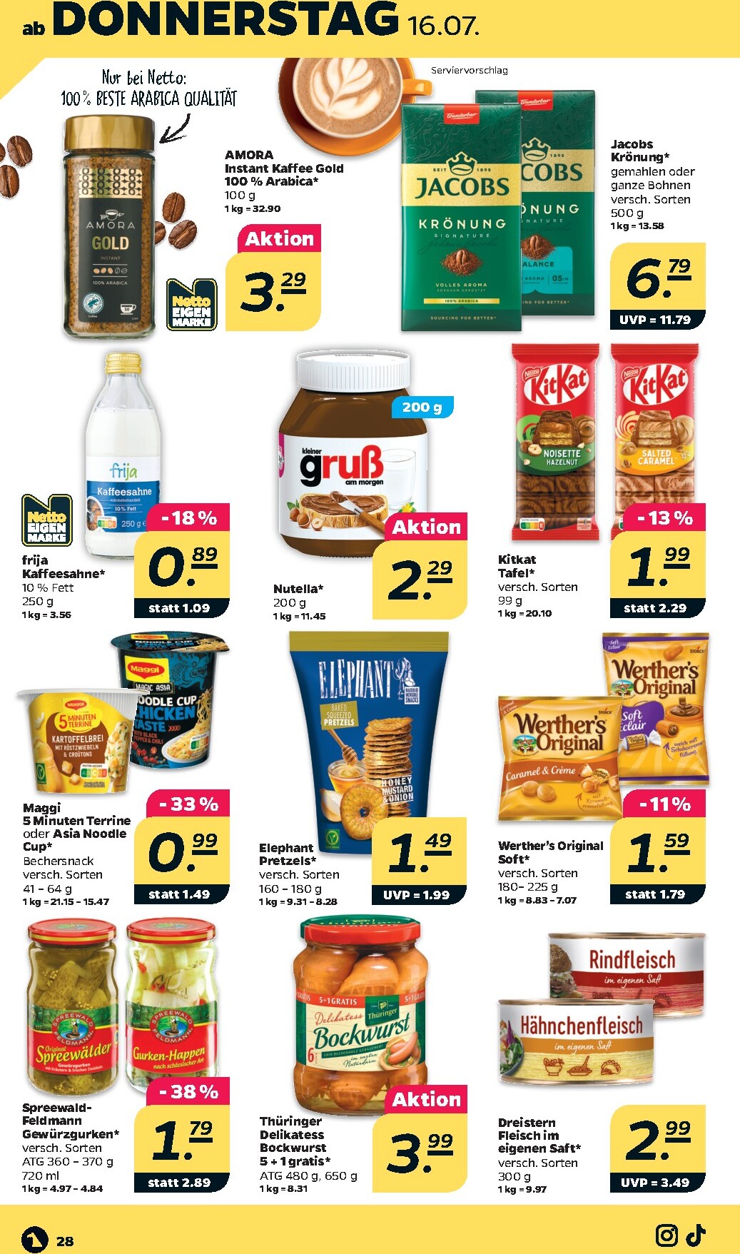 netto - Netto Prospekt nächste Woche – von Montag 13.07.2026 bis Samstag 18.07.2026 - page: 32