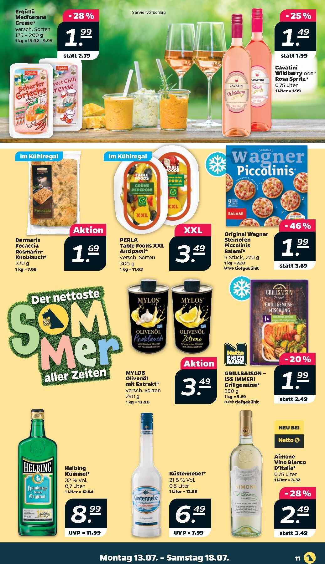netto - Netto Prospekt nächste Woche – von Montag 13.07.2026 bis Samstag 18.07.2026 - page: 11