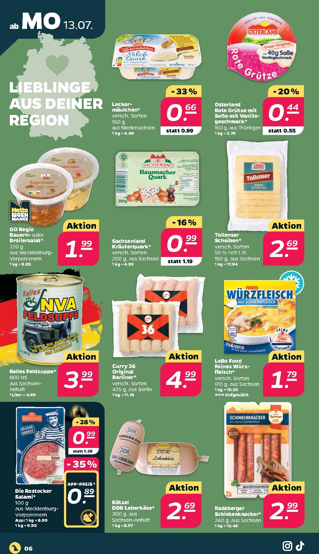 netto - Netto Prospekt nächste Woche – von Montag 13.07.2026 bis Samstag 18.07.2026 - page: 6
