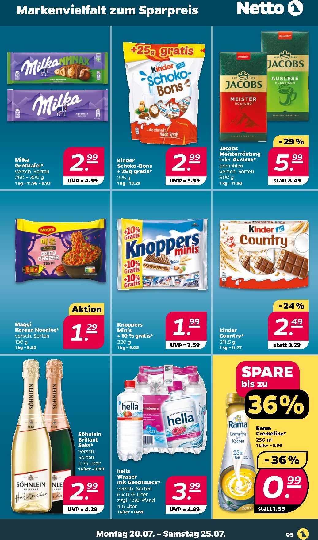 netto - Netto Prospekt nächste Woche – von Montag 20.07.2026 bis Samstag 25.07.2026 - page: 9