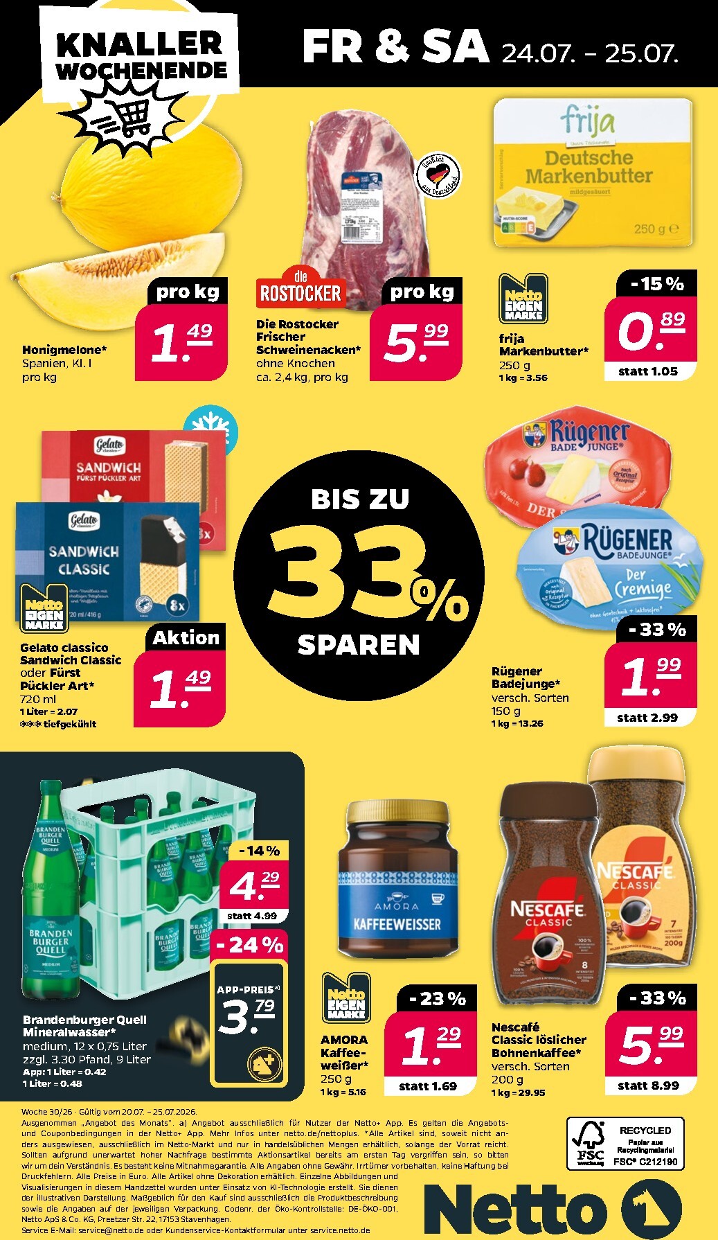 netto - Netto Prospekt nächste Woche – von Montag 20.07.2026 bis Samstag 25.07.2026 - page: 32