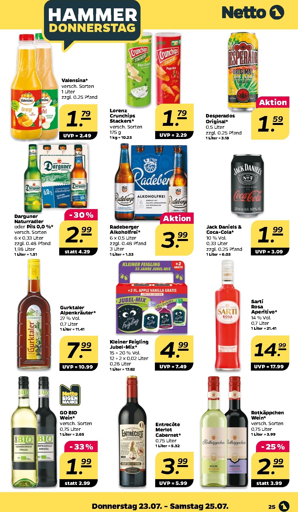 netto - Netto Prospekt nächste Woche – von Montag 20.07.2026 bis Samstag 25.07.2026 - page: 29
