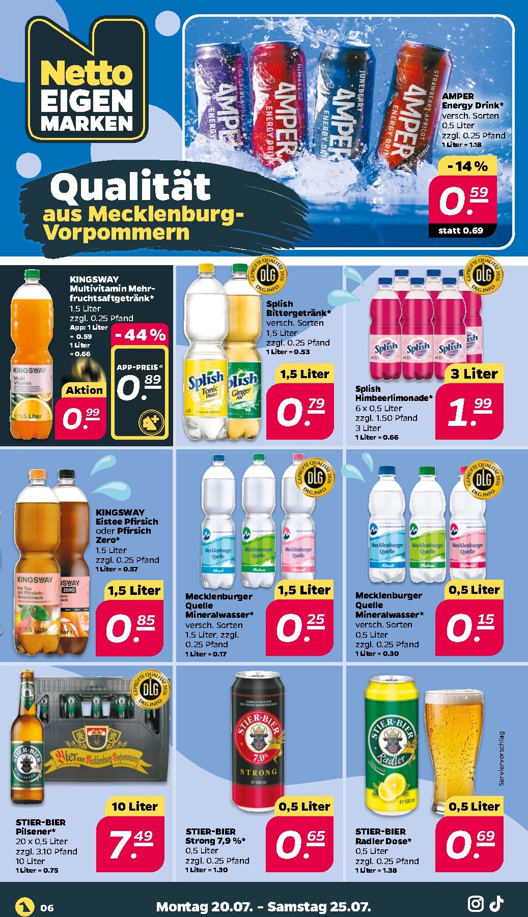 netto - Netto Prospekt nächste Woche – von Montag 20.07.2026 bis Samstag 25.07.2026 - page: 6