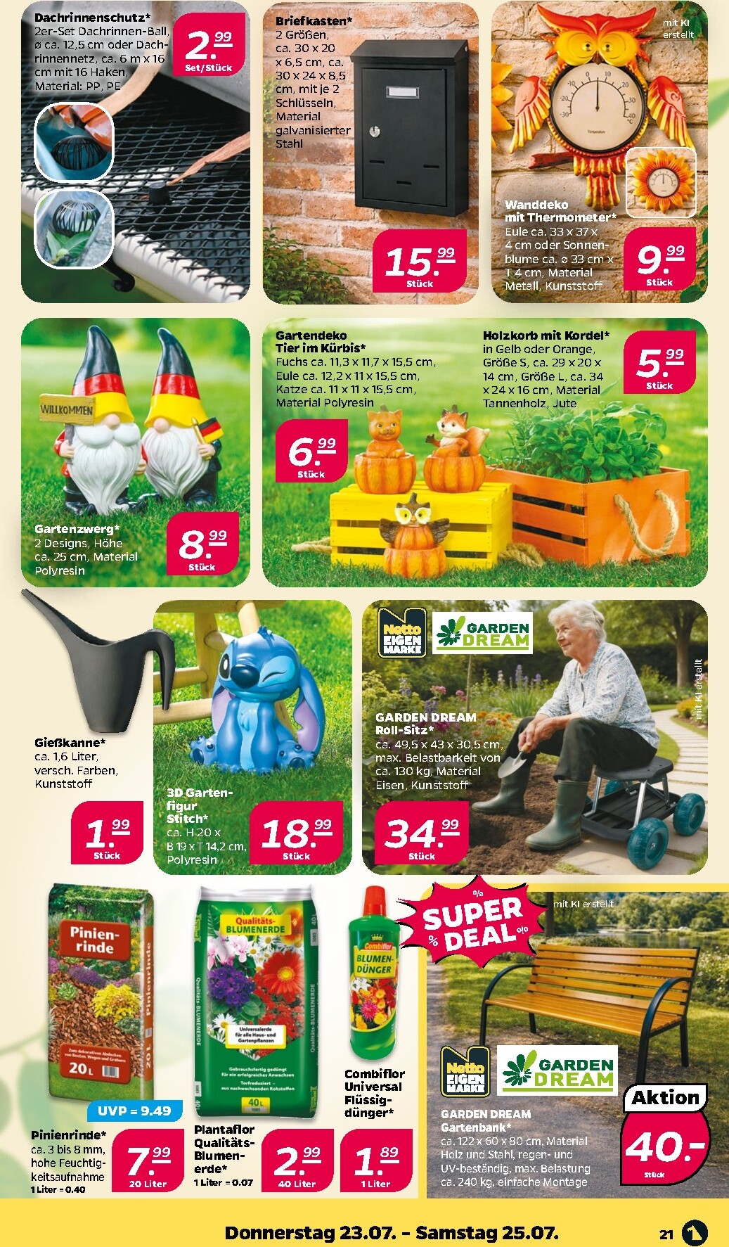 netto - Netto Prospekt nächste Woche – von Montag 20.07.2026 bis Samstag 25.07.2026 - page: 25