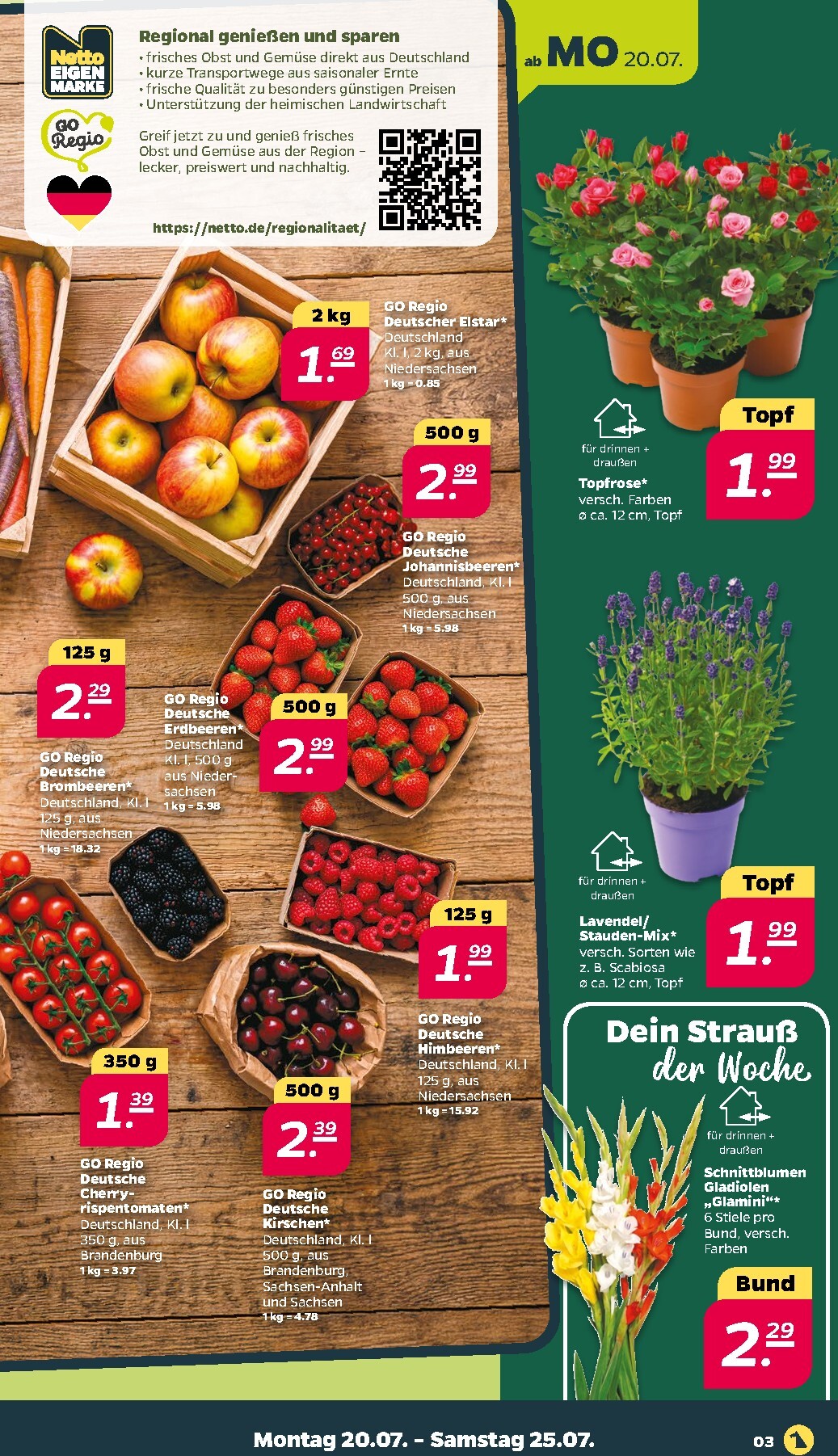 netto - Netto Prospekt nächste Woche – von Montag 20.07.2026 bis Samstag 25.07.2026 - page: 3