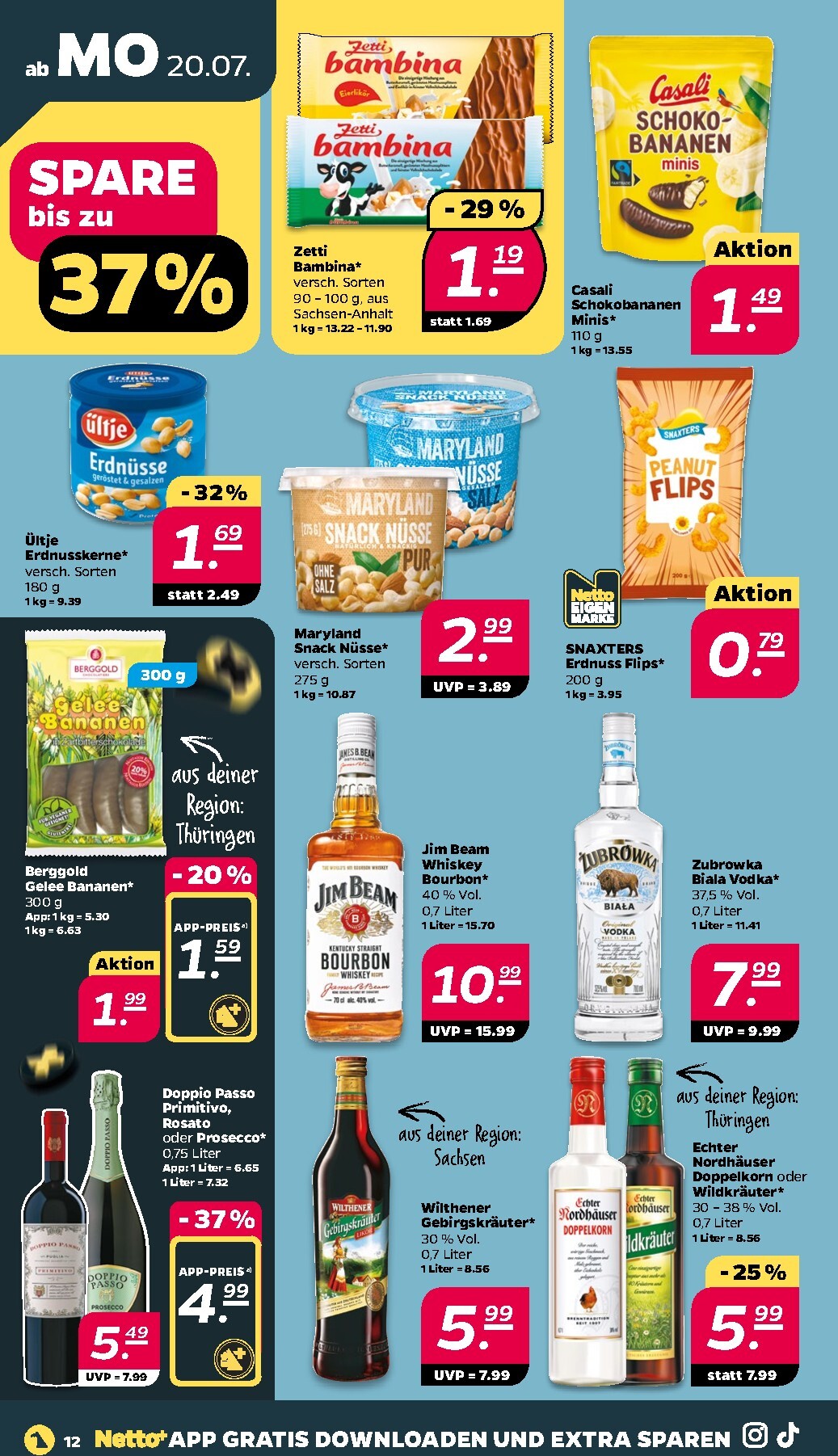 netto - Netto Prospekt nächste Woche – von Montag 20.07.2026 bis Samstag 25.07.2026 - page: 12