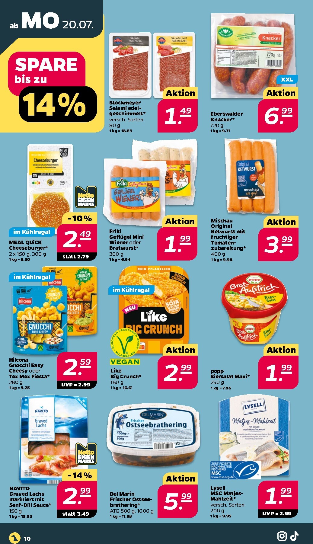 netto - Netto Prospekt nächste Woche – von Montag 20.07.2026 bis Samstag 25.07.2026 - page: 10