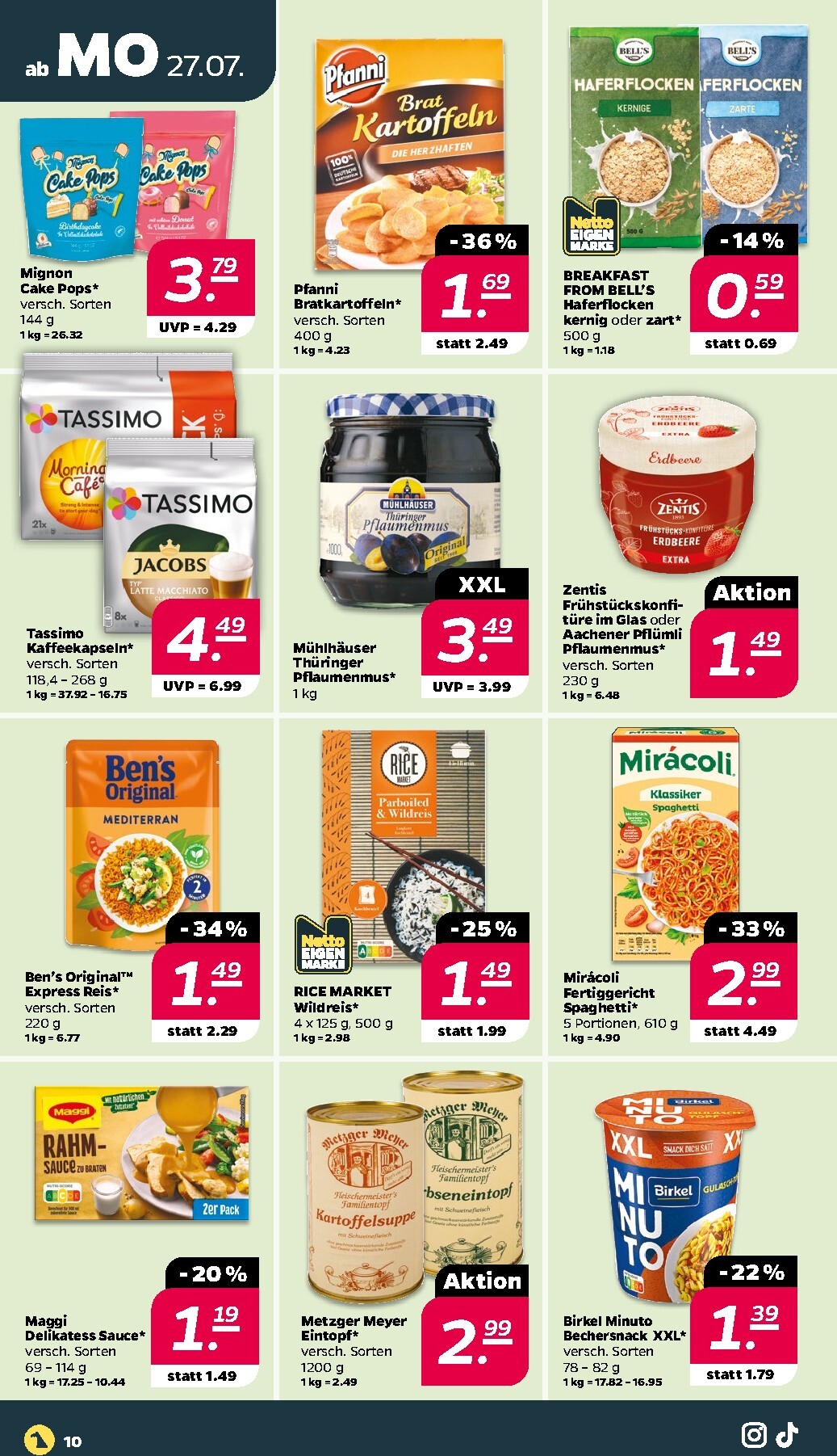 netto - Netto Prospekt nächste Woche – von Sonntag 26.07.2026 bis Samstag 01.08.2026 - page: 10