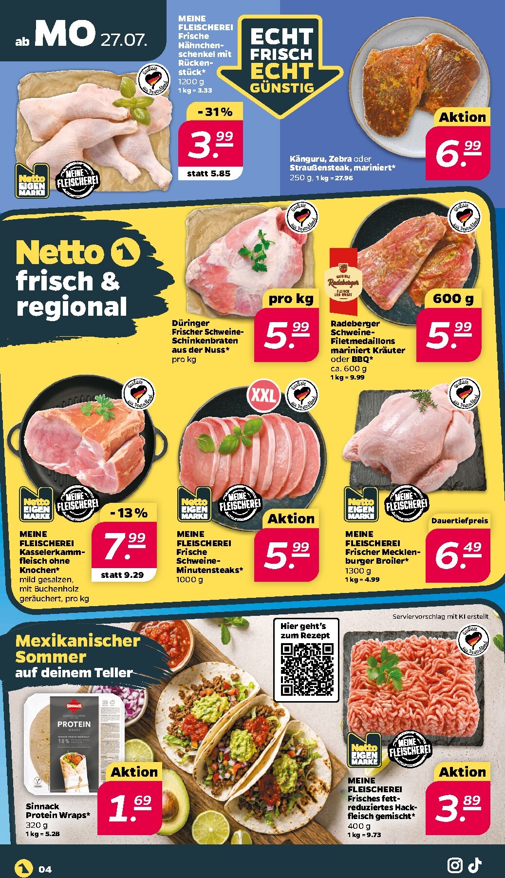 netto - Netto Prospekt nächste Woche – von Sonntag 26.07.2026 bis Samstag 01.08.2026 - page: 4