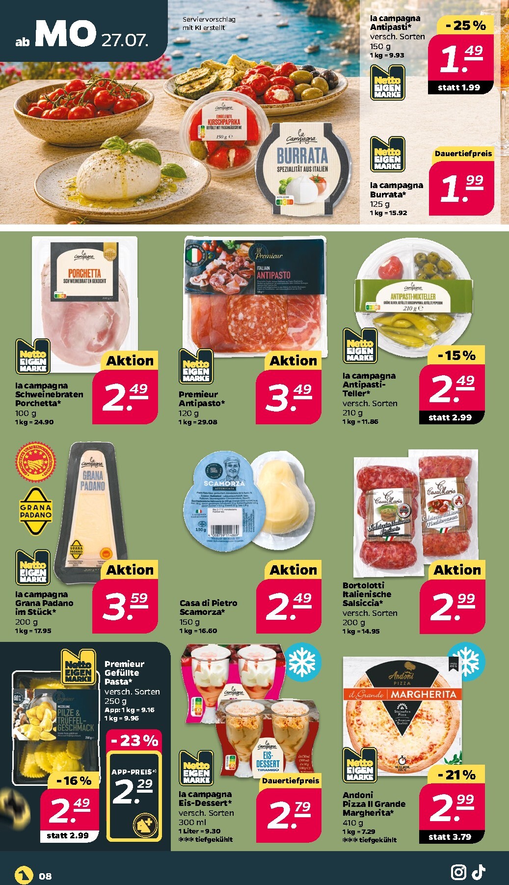 netto - Netto Prospekt nächste Woche – von Sonntag 26.07.2026 bis Samstag 01.08.2026 - page: 8