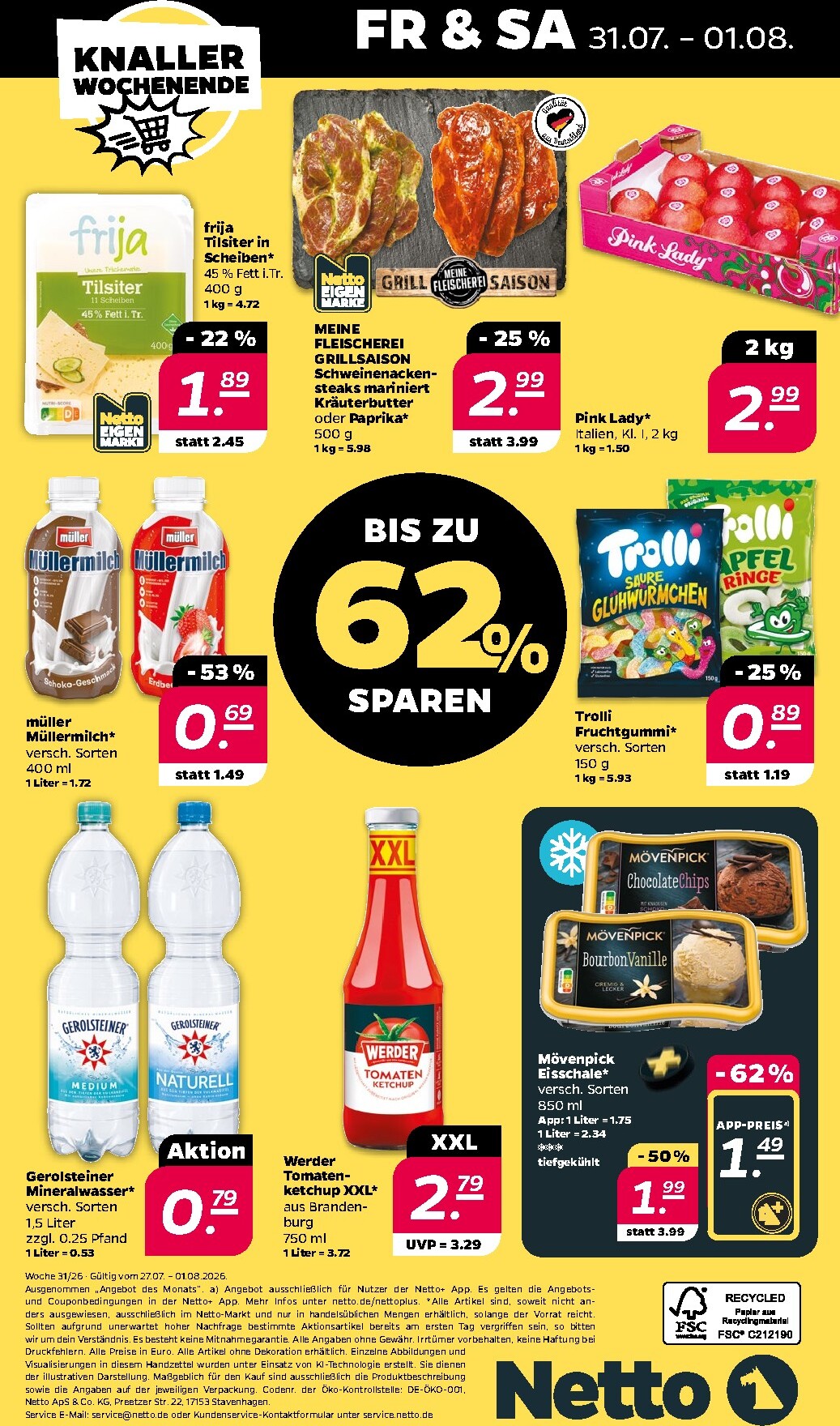 netto - Netto Prospekt nächste Woche – von Sonntag 26.07.2026 bis Samstag 01.08.2026 - page: 36