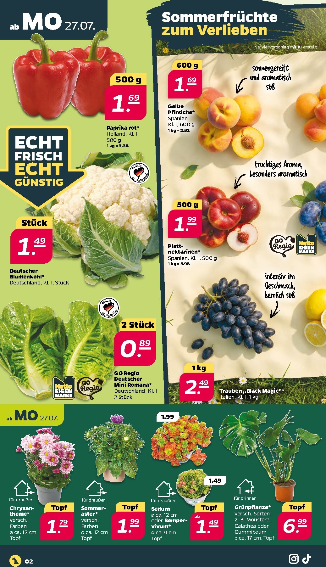 netto - Netto Prospekt nächste Woche – von Sonntag 26.07.2026 bis Samstag 01.08.2026 - page: 2