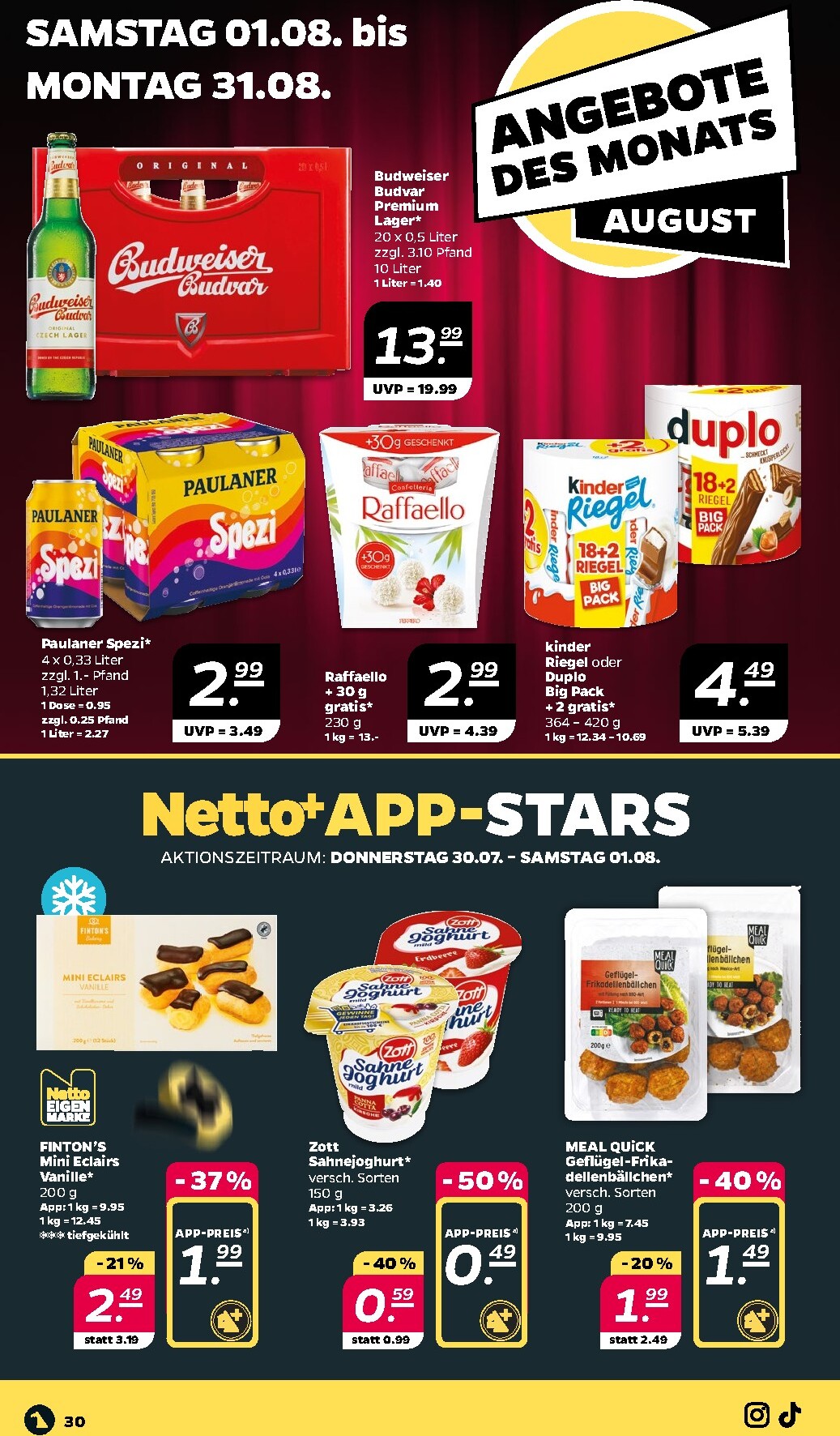 netto - Netto Prospekt nächste Woche – von Sonntag 26.07.2026 bis Samstag 01.08.2026 - page: 34