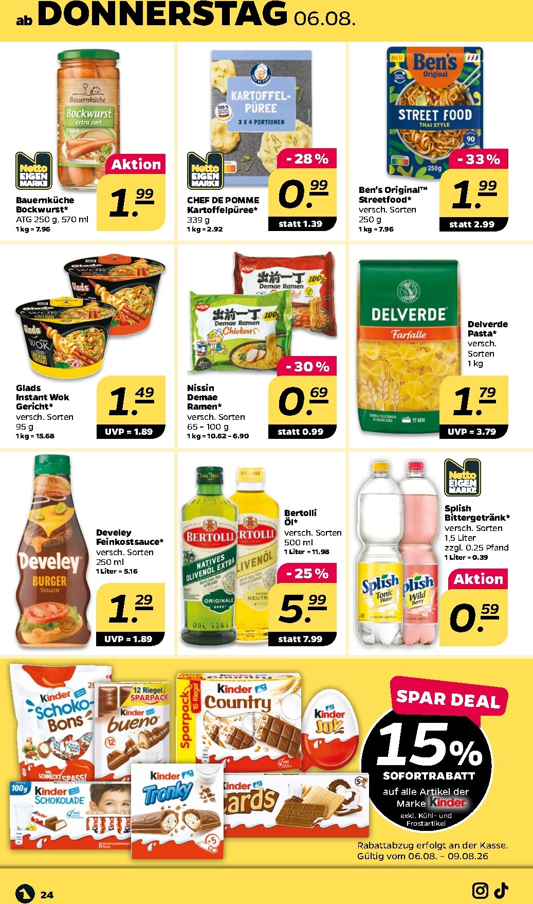 netto - Netto Prospekt nächste Woche – von Sonntag 02.08.2026 bis Samstag 08.08.2026 - page: 28