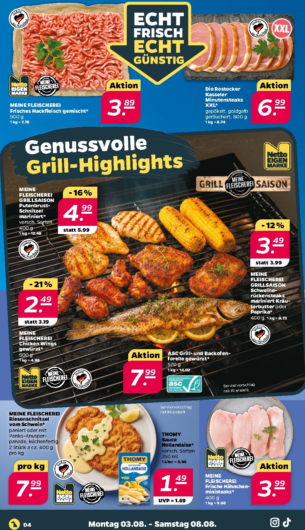 netto - Netto Prospekt nächste Woche – von Sonntag 02.08.2026 bis Samstag 08.08.2026 - page: 4