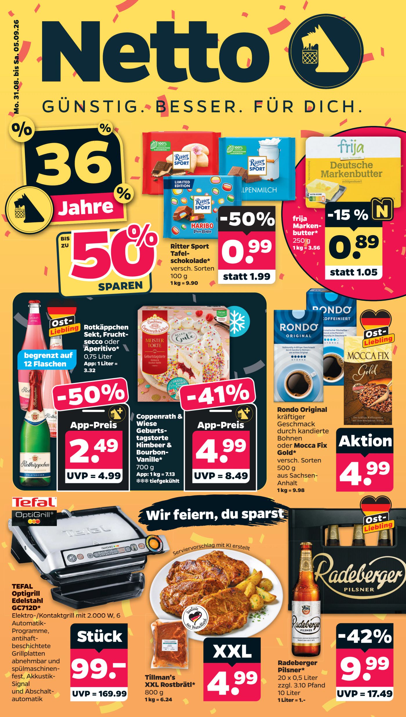 netto - Netto Prospekt nächste Woche – von Montag 31.08.2026 bis Samstag 05.09.2026