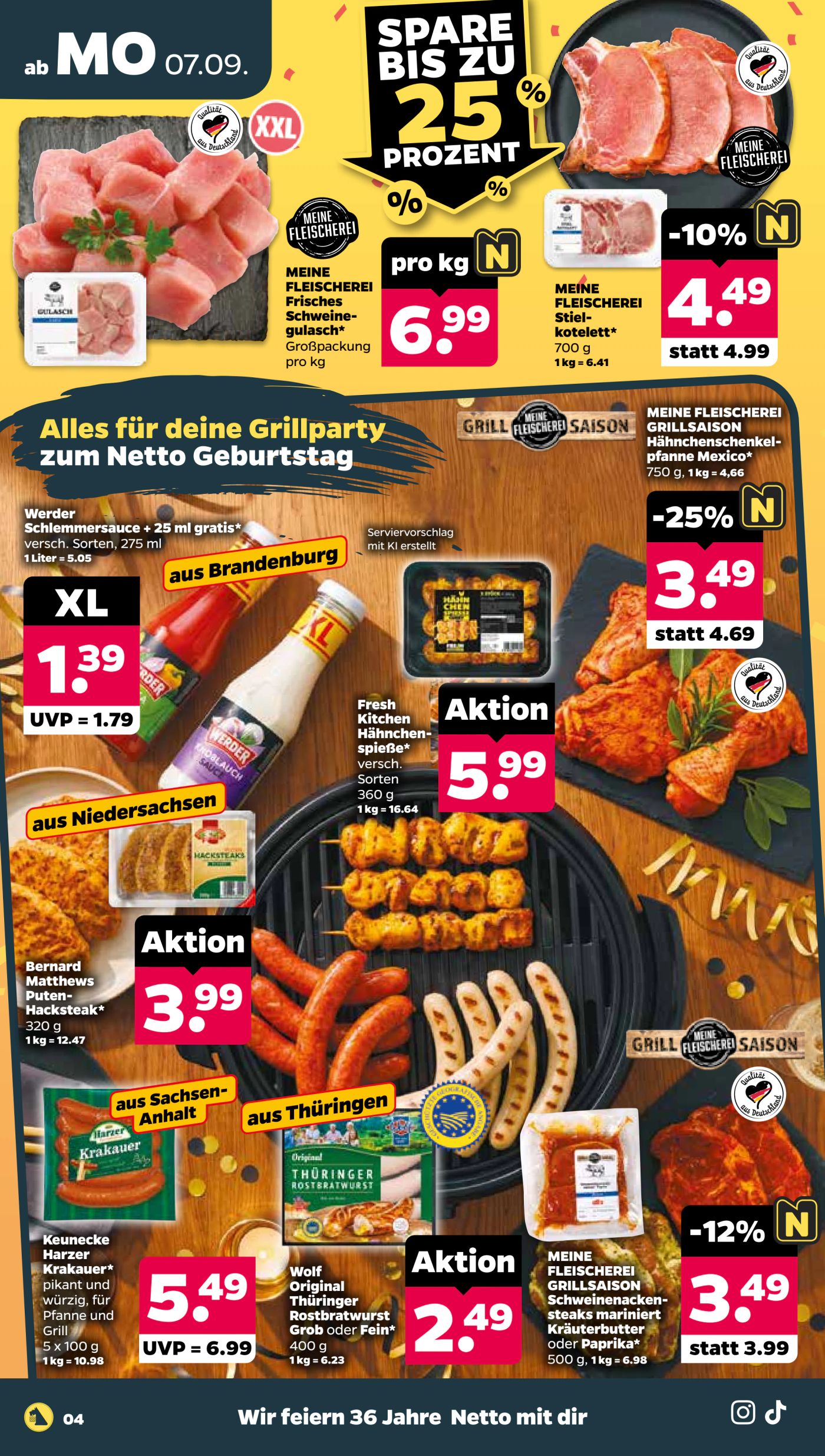 netto - Netto Prospekt nächste Woche – von Montag 07.09.2026 bis Samstag 12.09.2026 - page: 4