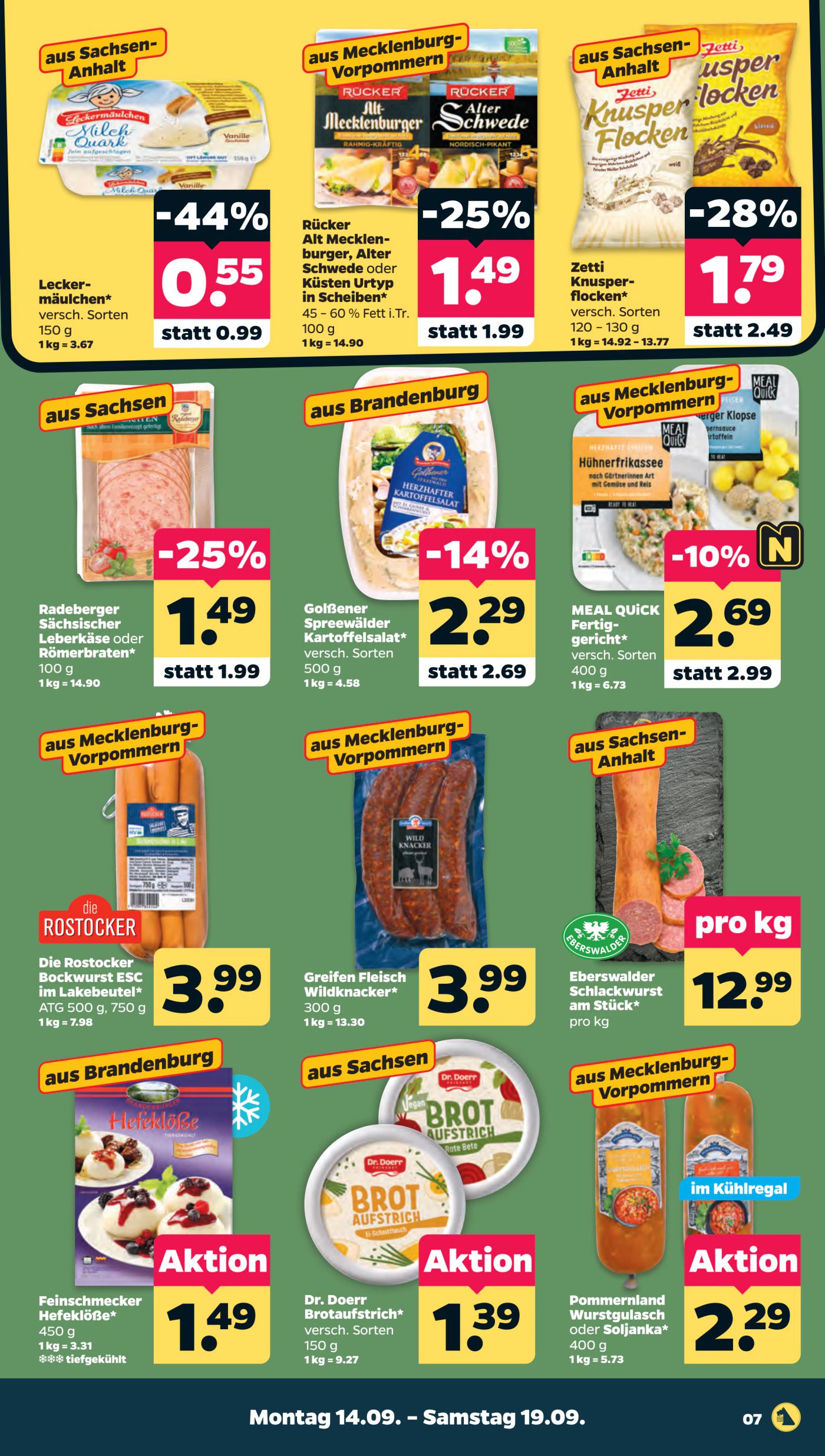 netto - Netto Prospekt nächste Woche – von Montag 14.09.2026 bis Samstag 19.09.2026 - page: 9