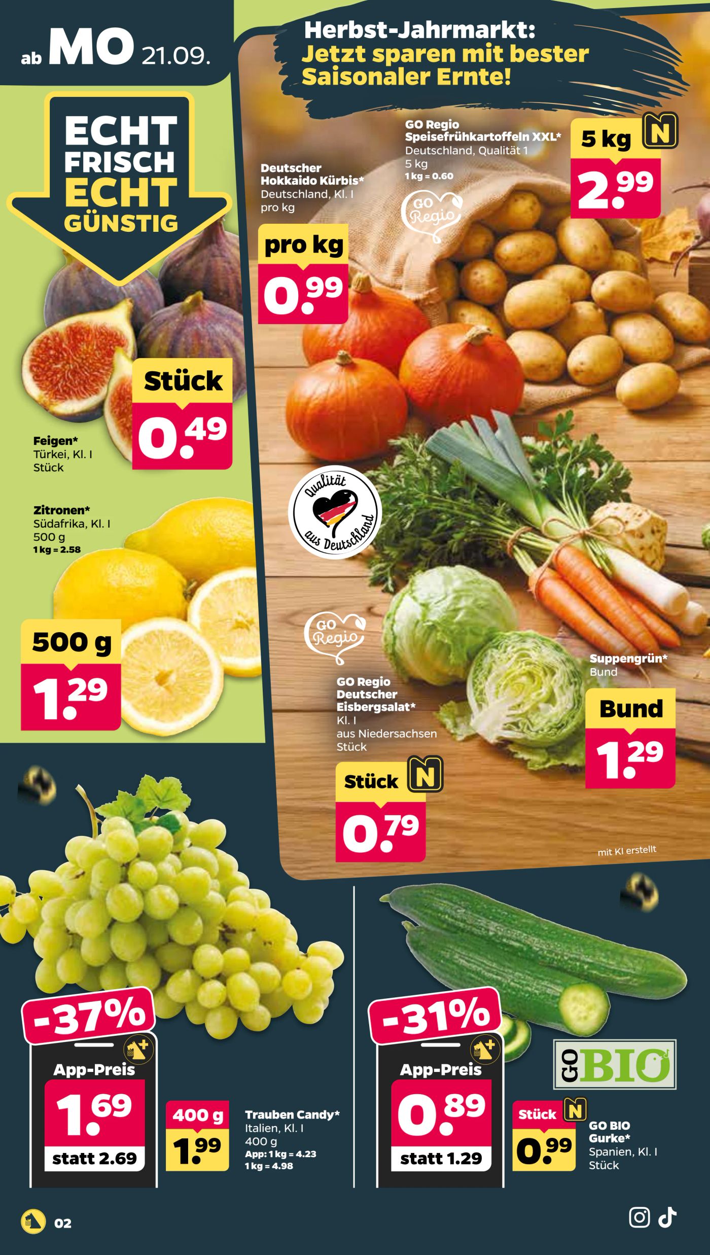 netto - Netto Prospekt nächste Woche – von Montag 21.09.2026 bis Samstag 26.09.2026 - page: 2