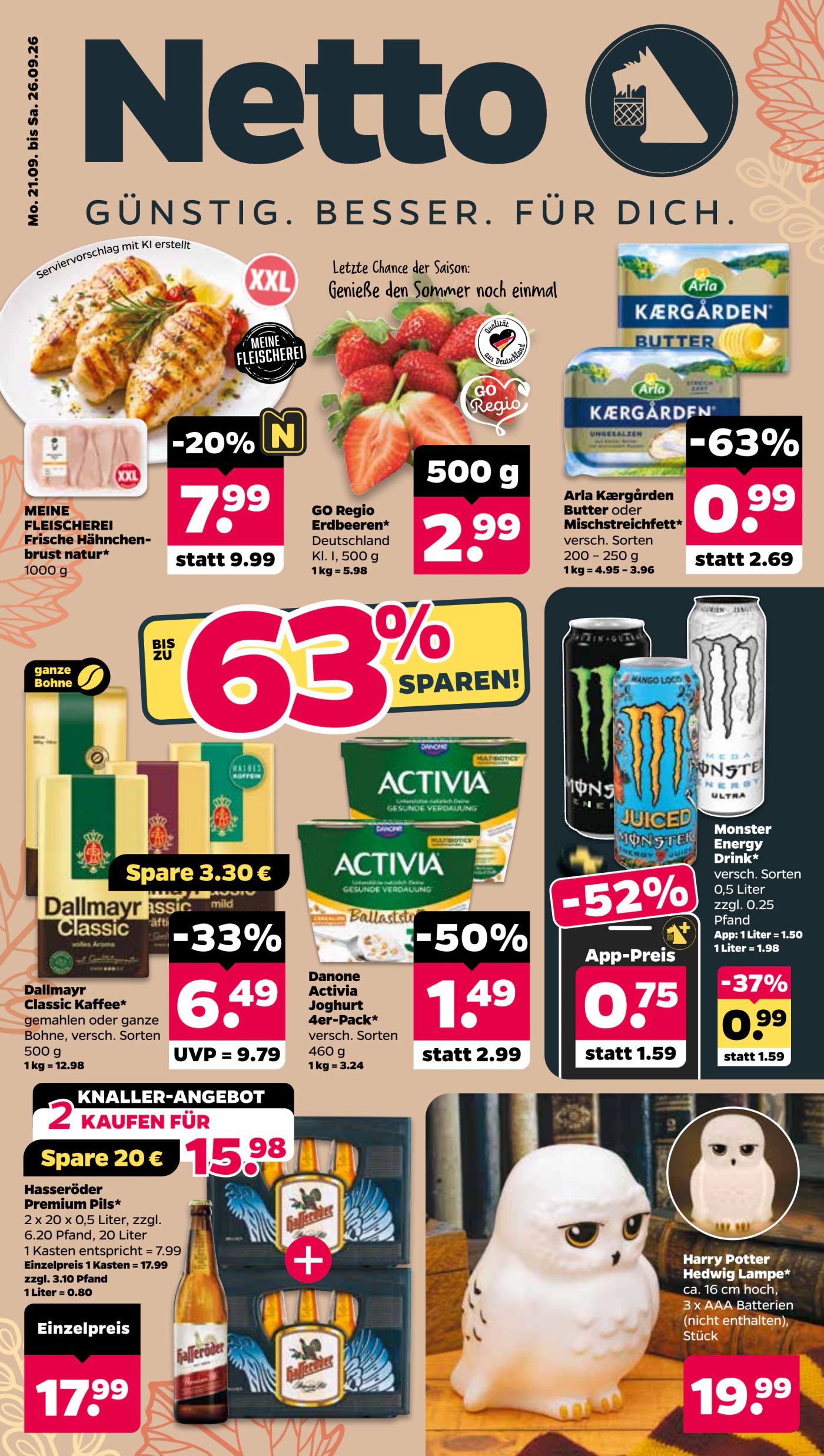 netto - Netto Prospekt nächste Woche – von Montag 21.09.2026 bis Samstag 26.09.2026