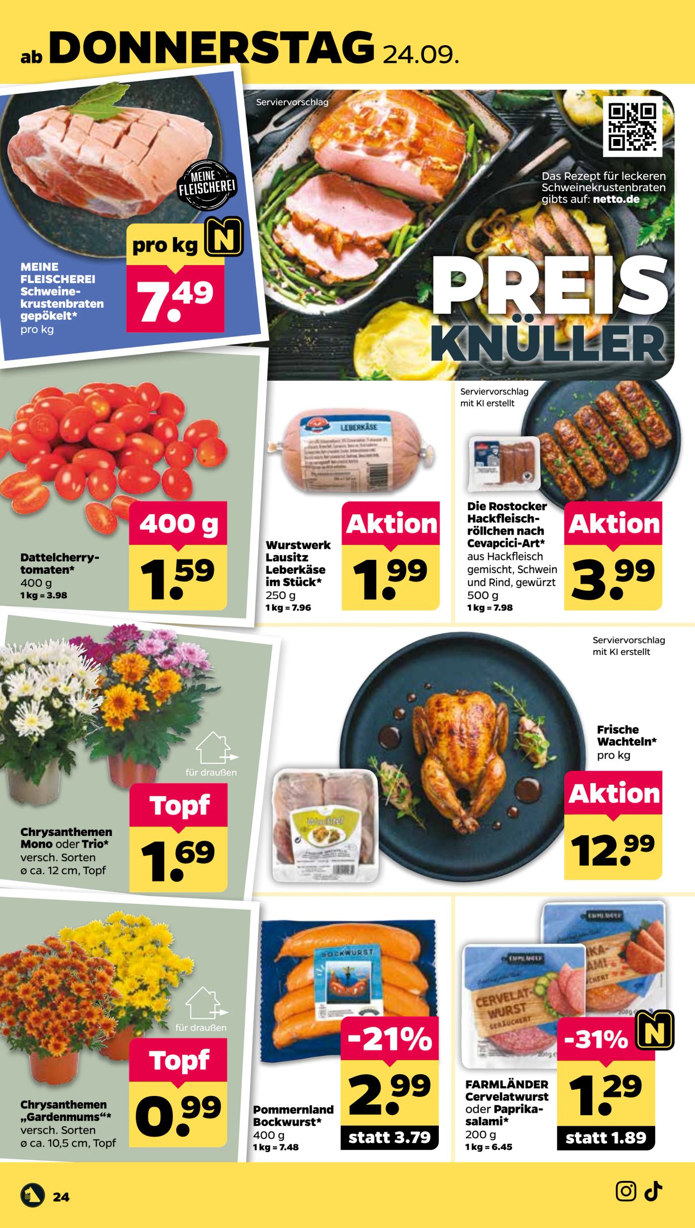 netto - Netto Prospekt nächste Woche – von Montag 21.09.2026 bis Samstag 26.09.2026 - page: 28