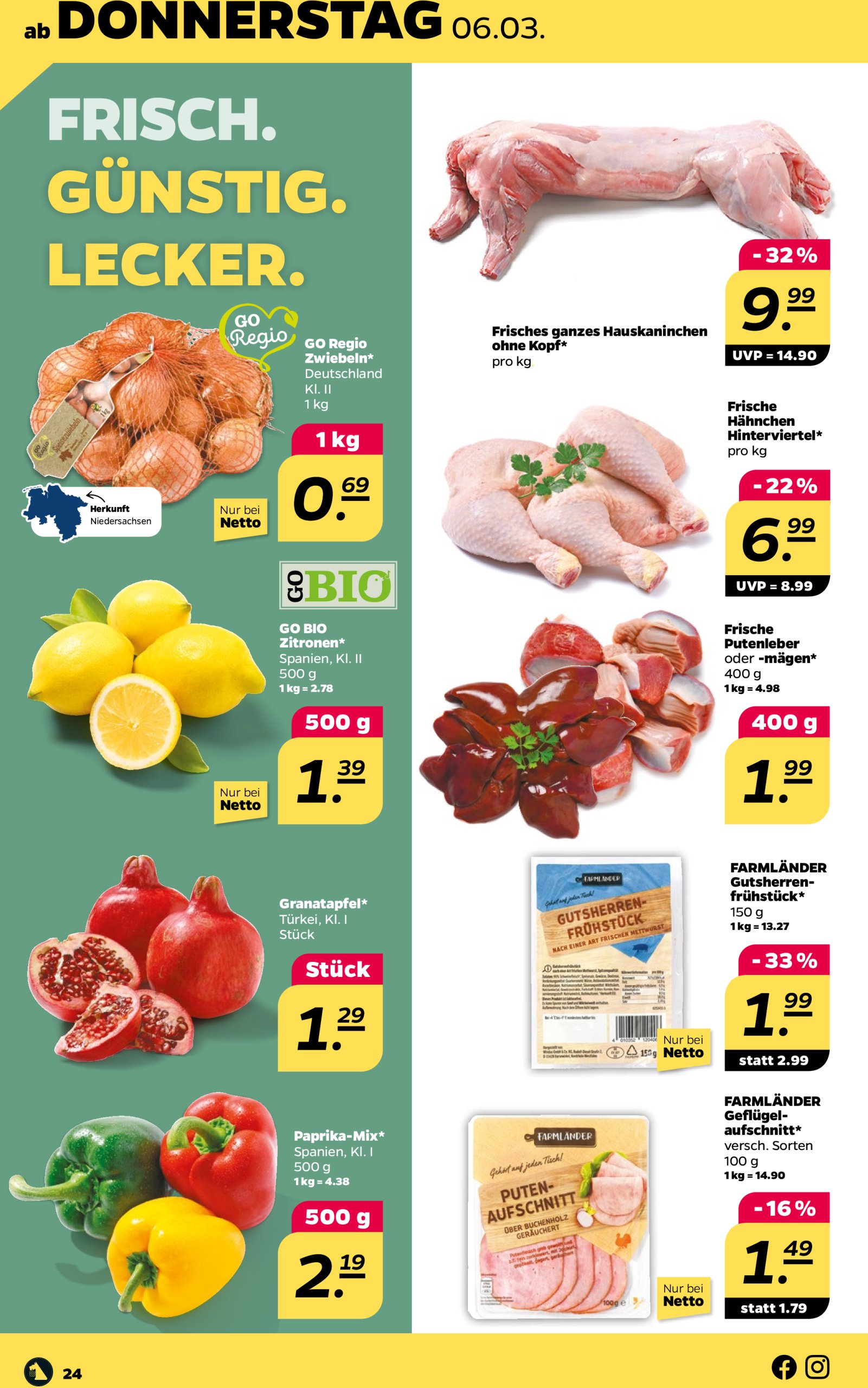 netto - Netto-Prospekt gültig von 03.03. bis 08.03. - page: 24