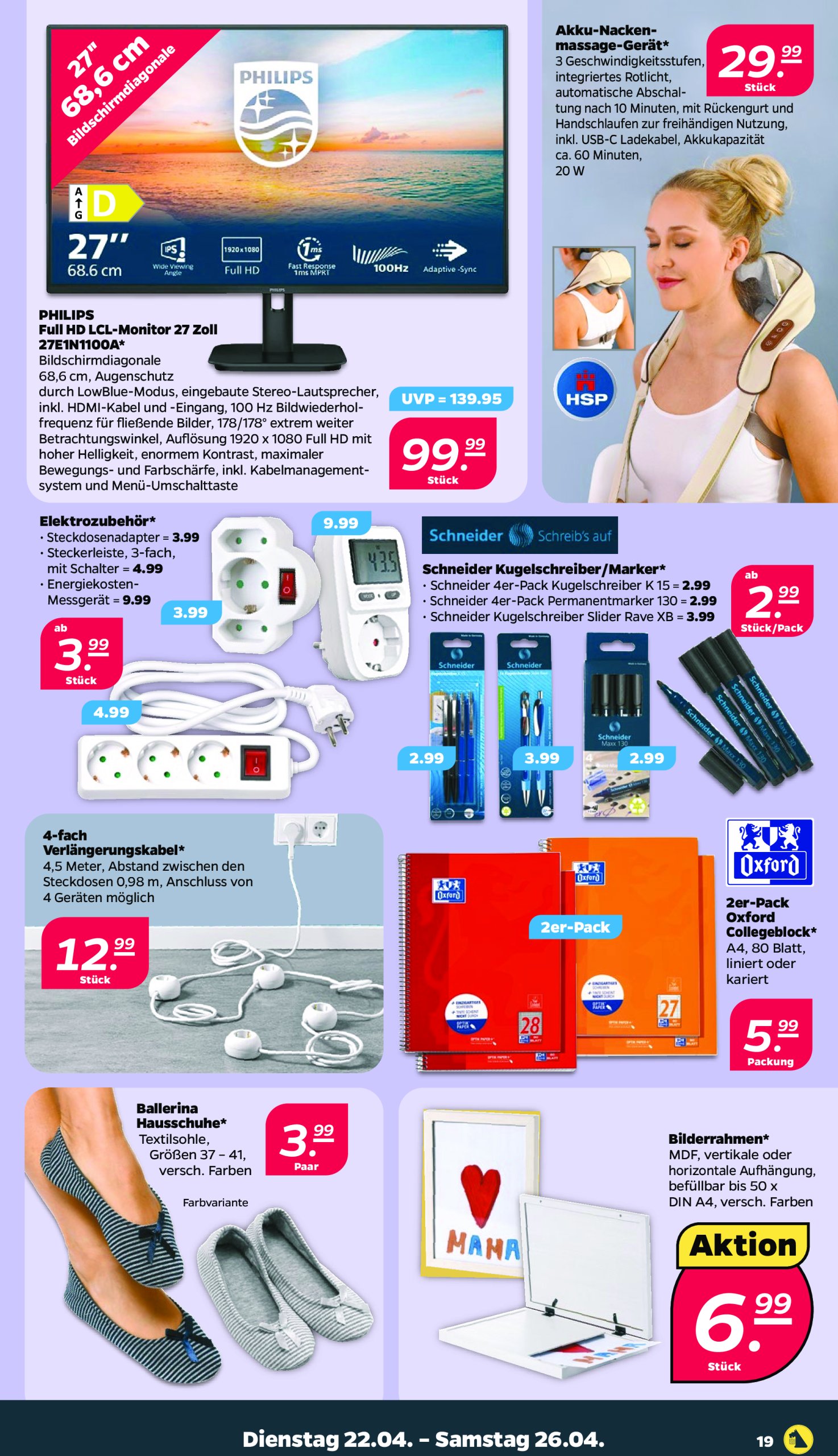 netto - Netto-Prospekt gültig von 22.04. bis 26.04. - page: 19 netto - Netto-Prospekt gültig von 22.04. bis 26.04. - page: 19