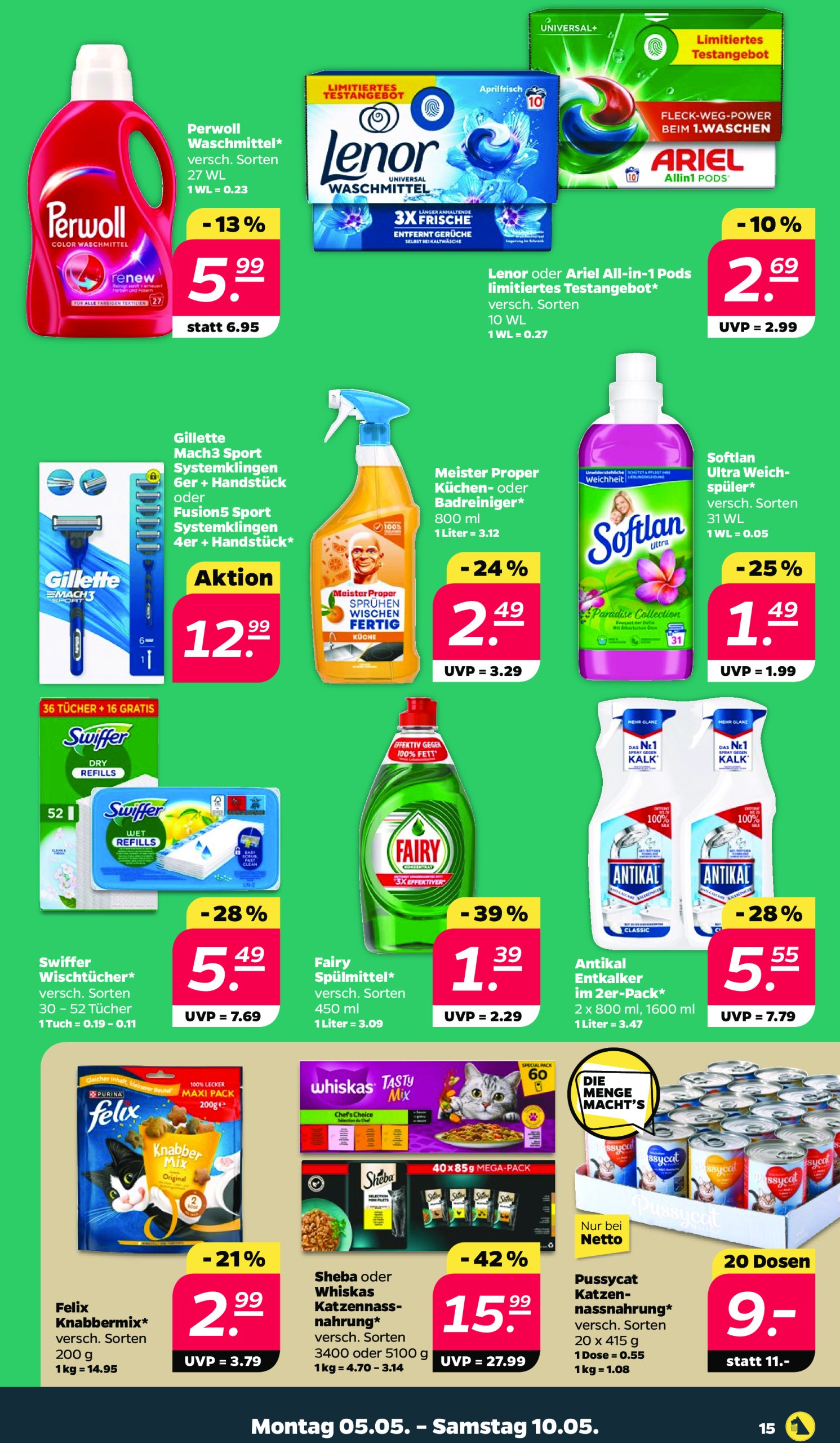 netto - Netto-Prospekt gültig von 05.05. bis 10.05. - page: 15 netto - Netto-Prospekt gültig von 05.05. bis 10.05. - page: 15