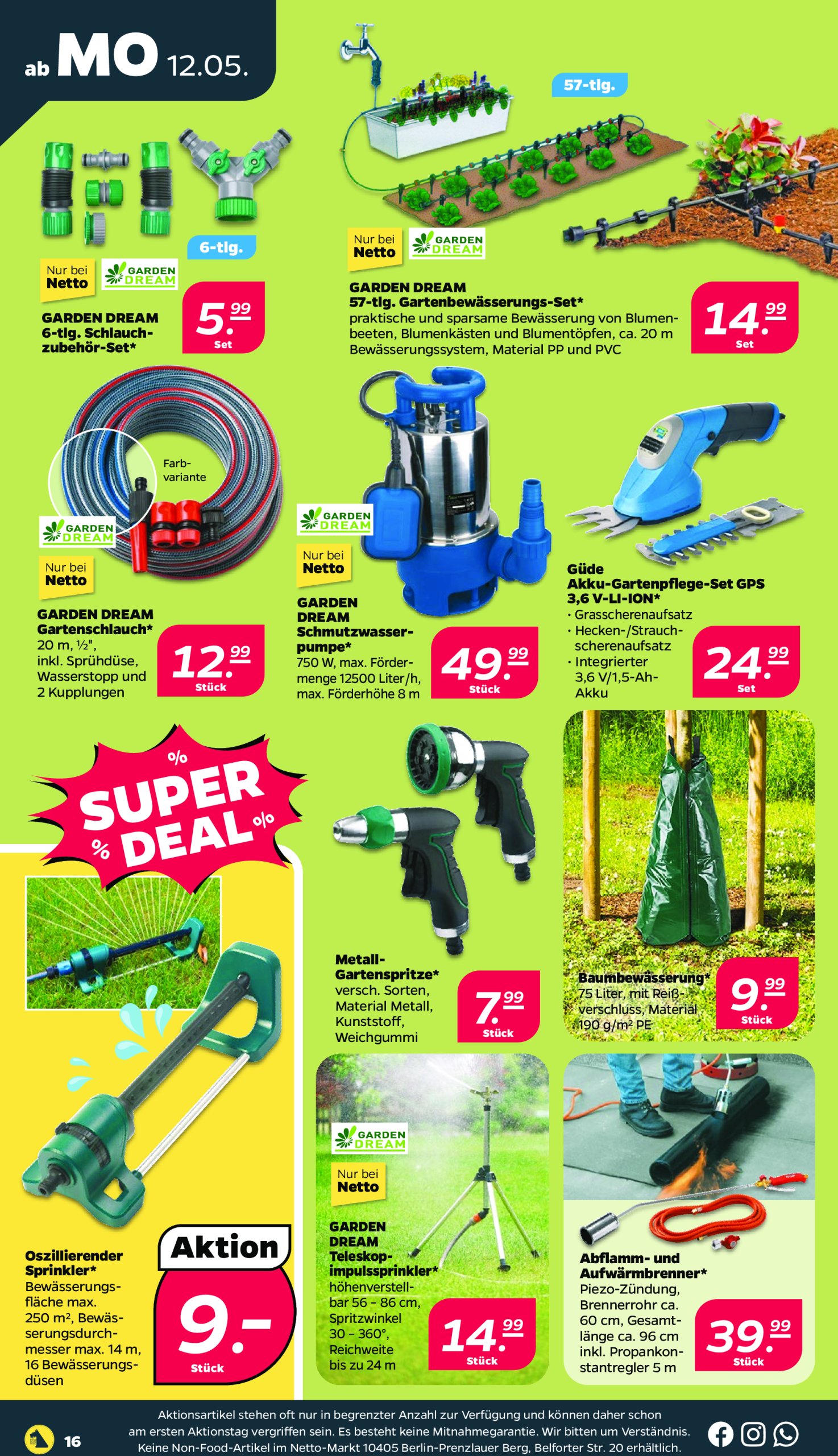 netto - Netto-Prospekt gültig von 12.05. bis 17.05. - page: 16