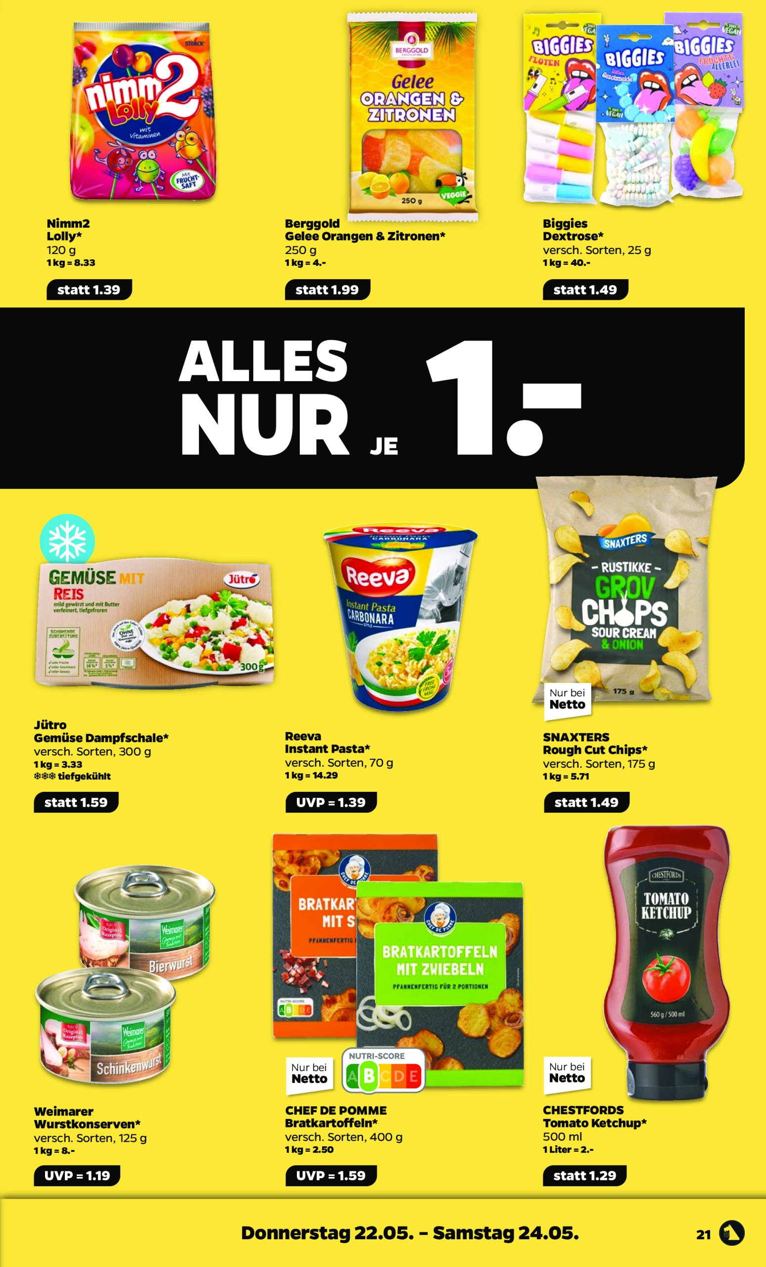 netto - Netto-Prospekt gültig von 19.05. bis 24.05. - page: 21