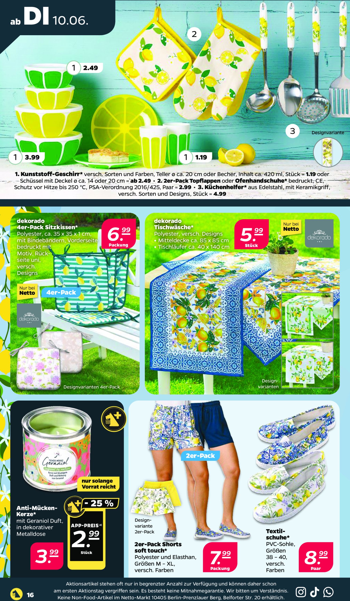 netto - Netto-Prospekt gültig vom 10.06. bis 14.06. - page: 16